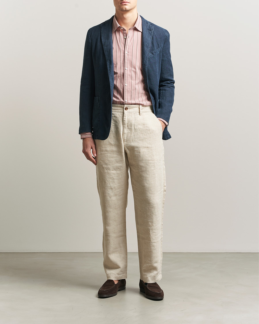 Homme | Blazers | Boglioli | K Jacket Linen Blazer Navy