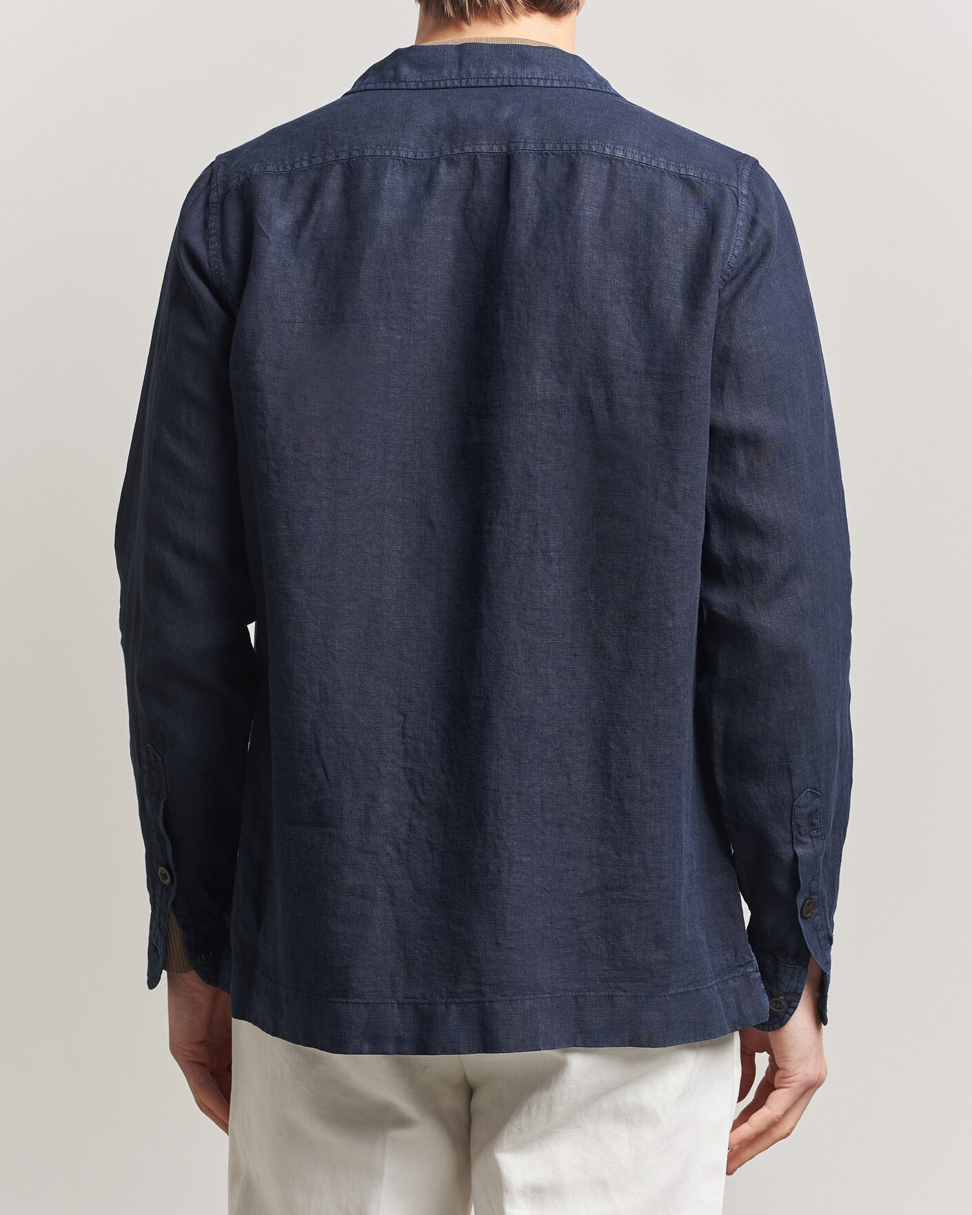 Homme | Manteaux Et Vestes | Boglioli | Linen Painter Jacket Navy