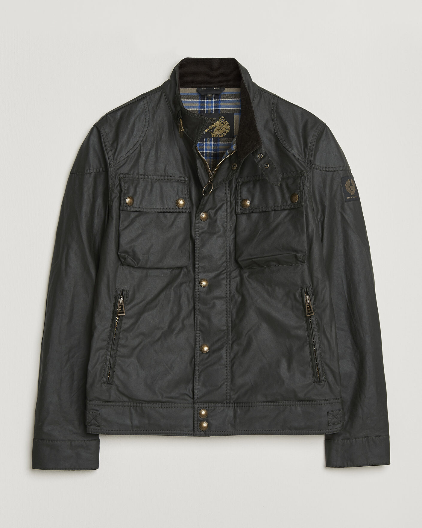 Heren | Jassen | Belstaff | Racemaster Waxed Jacket Faded Olive