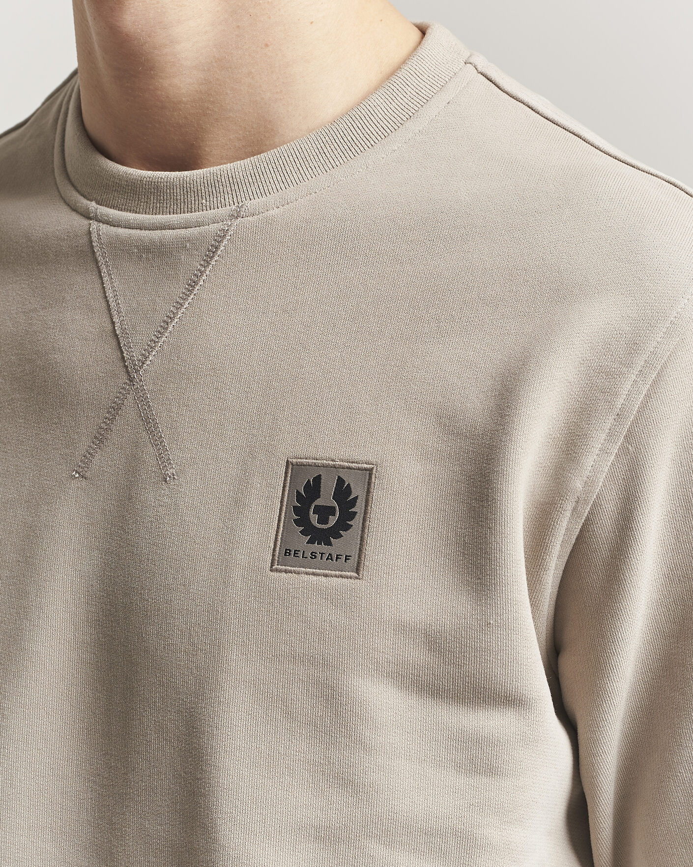 Heren | Truien | Belstaff | Signature Crew Neck Sweatshirt Dark Sand