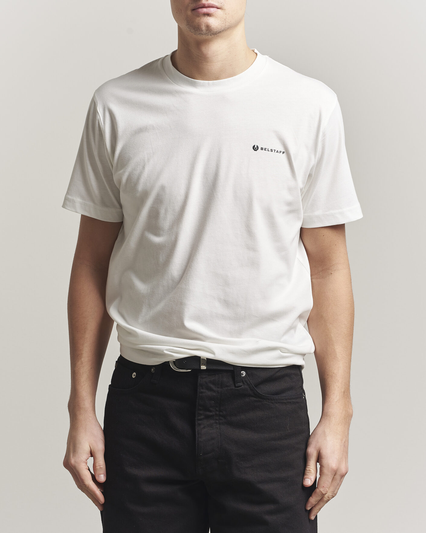 Heren | T-shirts | Belstaff | 3-Pack Squad Crew Neck T-Shirt Black/Dark Ink/White