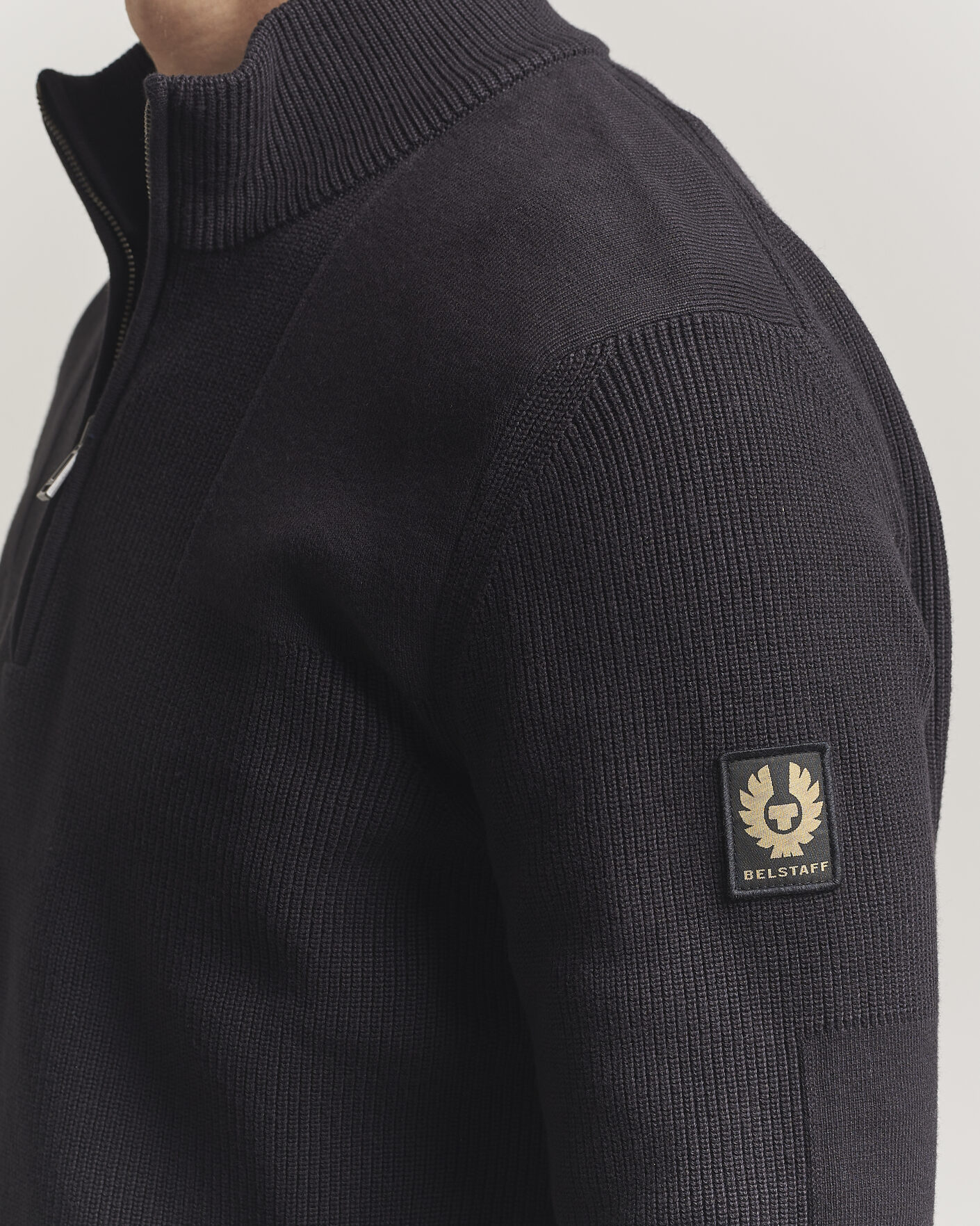 Heren | Truien | Belstaff | Commander Half Zip Black