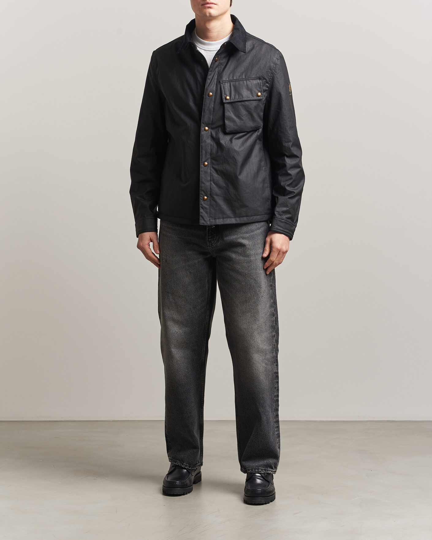 Homme | Manteaux Et Vestes | Belstaff | Ground Wax Jacket Black