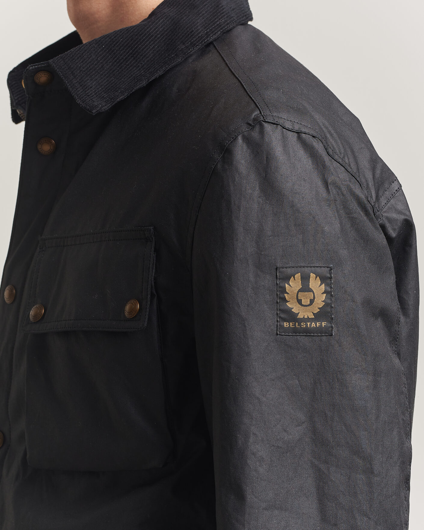 Homme | Manteaux Et Vestes | Belstaff | Ground Wax Jacket Black
