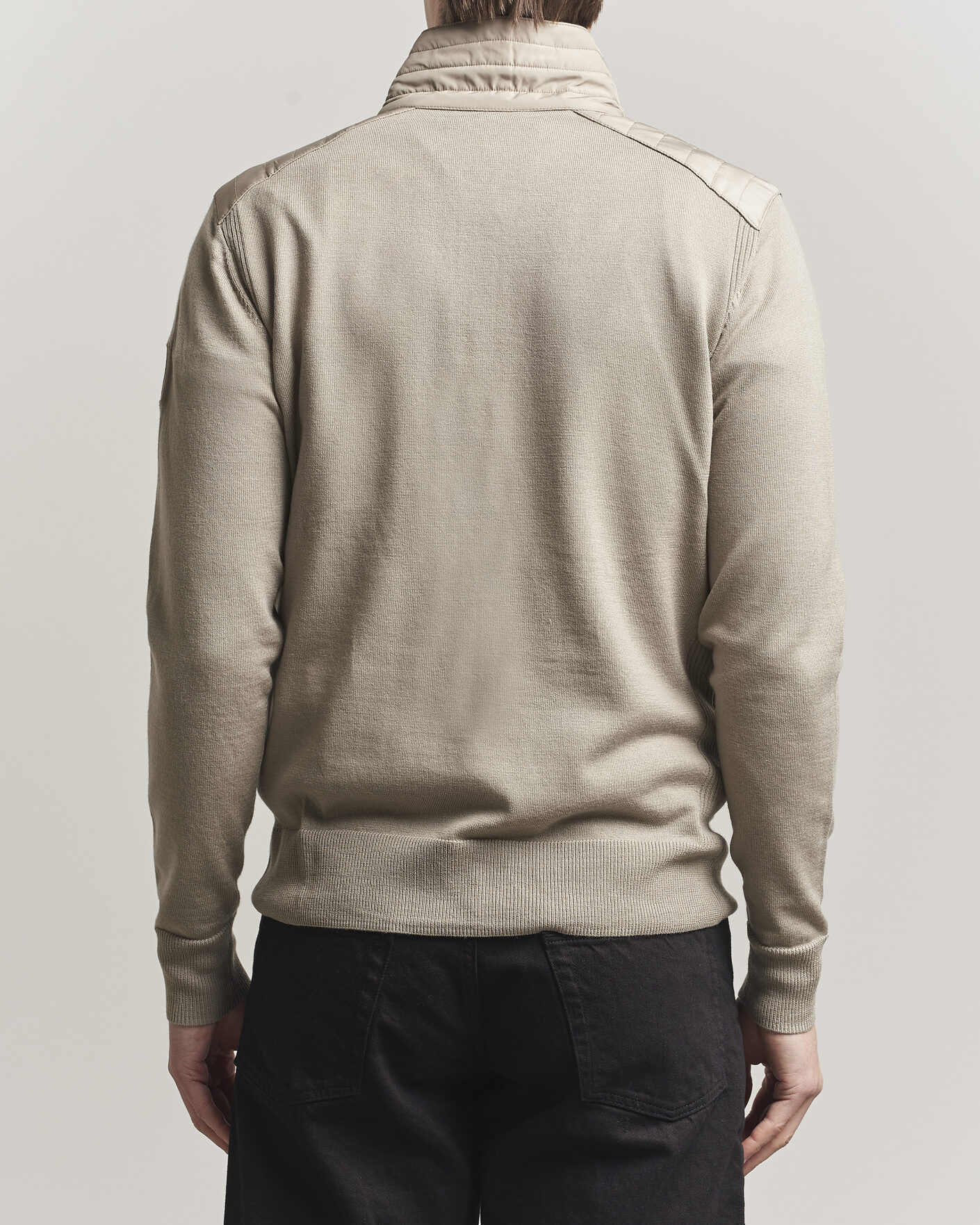 Heren | Truien | Belstaff | Klimington Knitted Half Zip Dark Sand