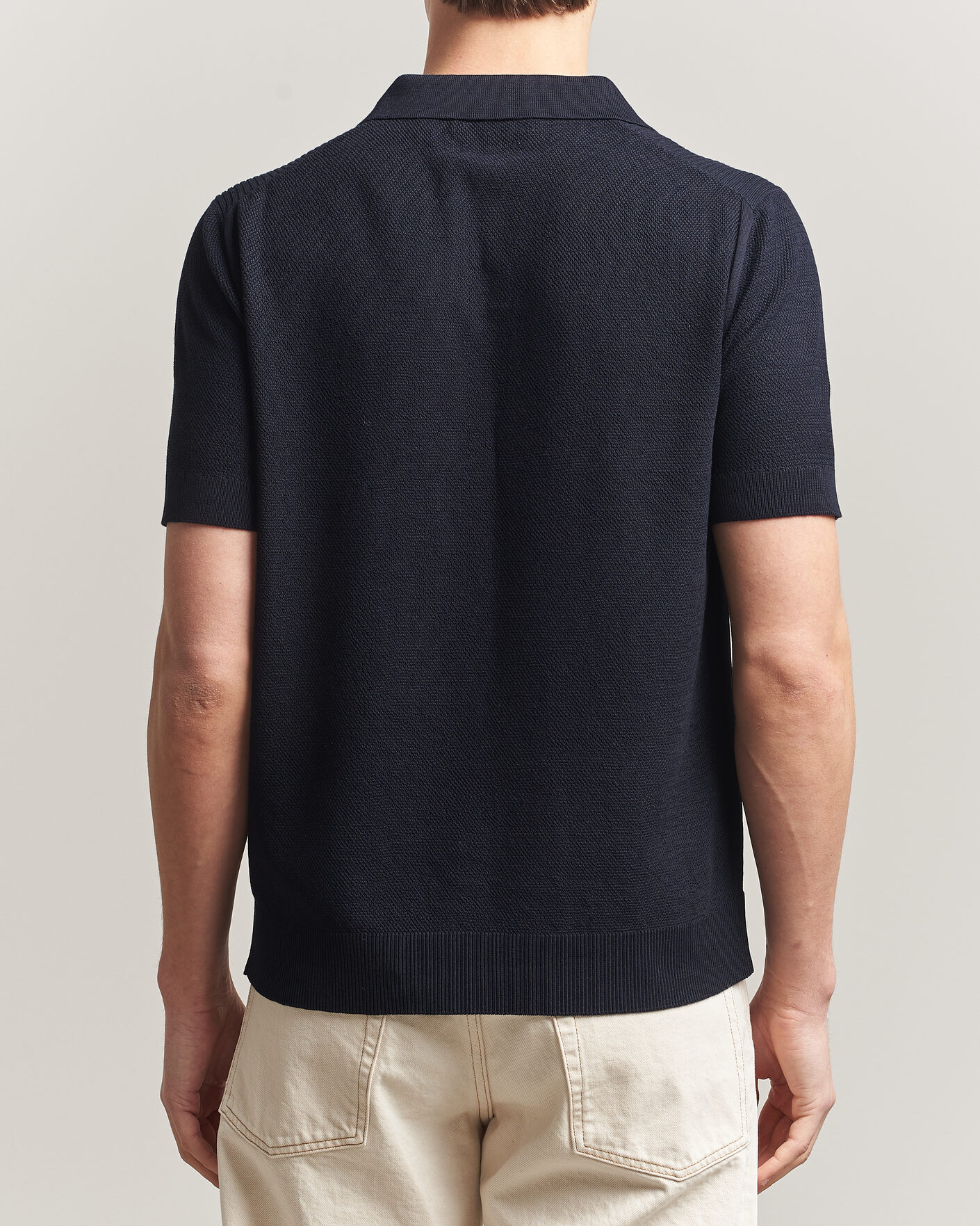 Heren | Polo's | Belstaff | Coast Knitted Polo Dark Ink