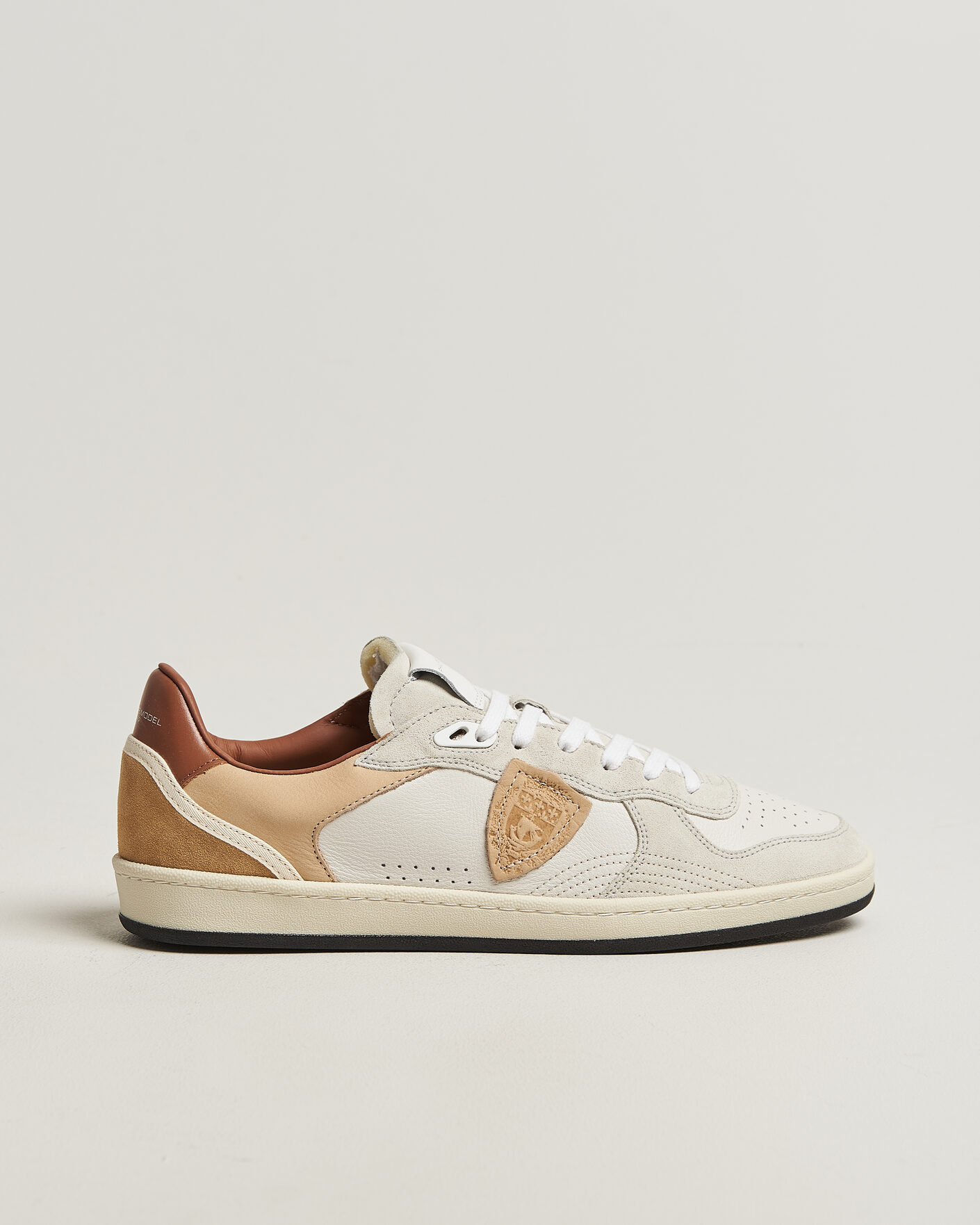 Homme | Baskets | Philippe Model | Pgal Low Leather Sneaker Light Brown