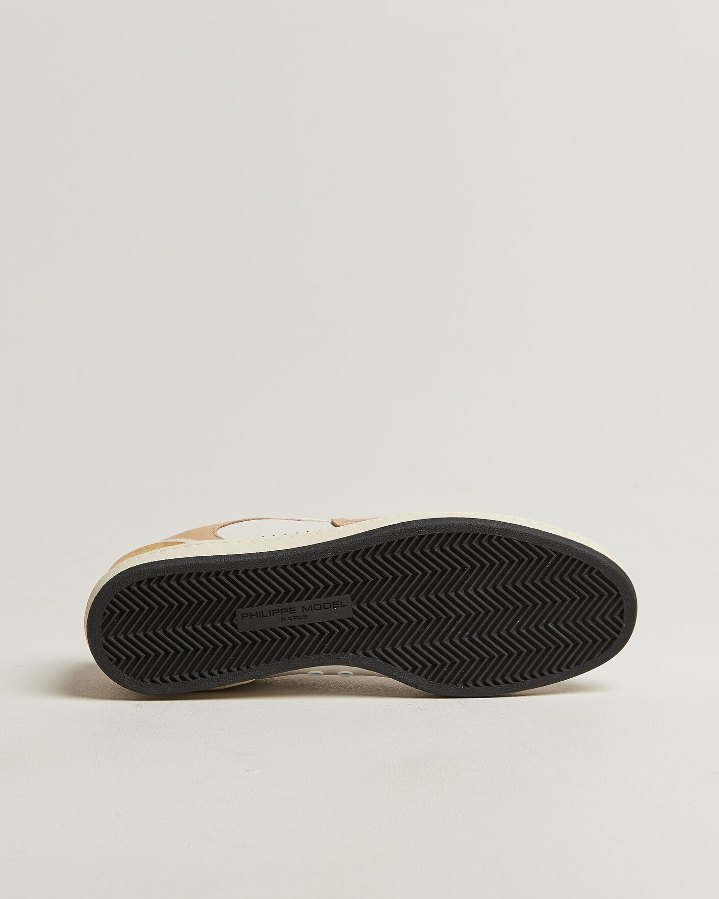 Homme | Baskets | Philippe Model | Pgal Low Leather Sneaker Light Brown