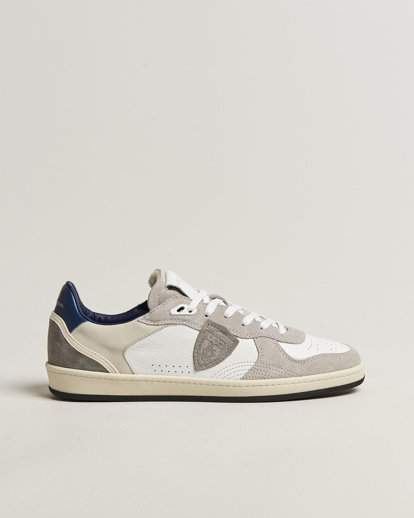Homme | Baskets | Philippe Model | Pgal Low Leather Sneaker Grey