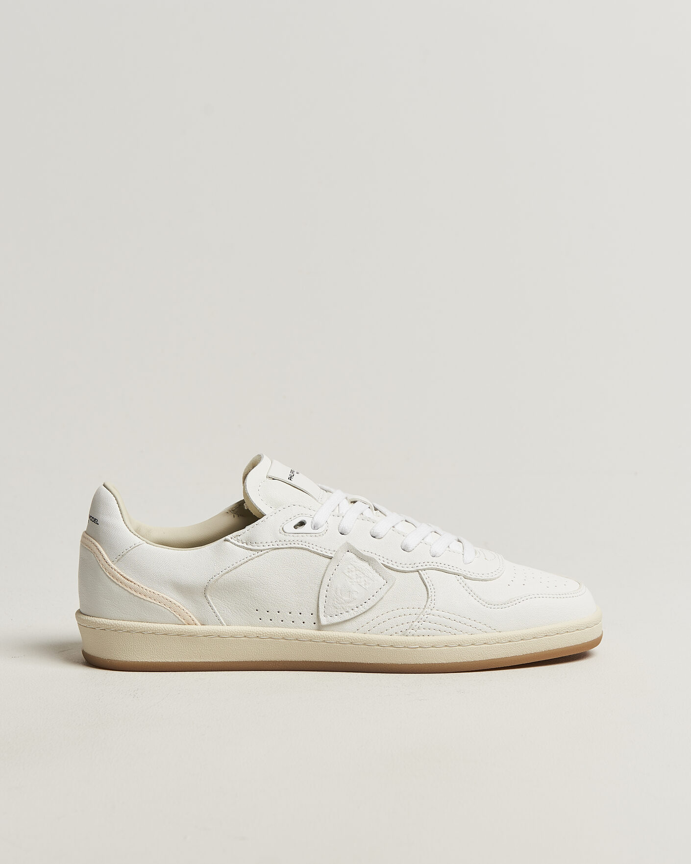 Homme | Baskets | Philippe Model | Pgal Low Leather Sneaker White