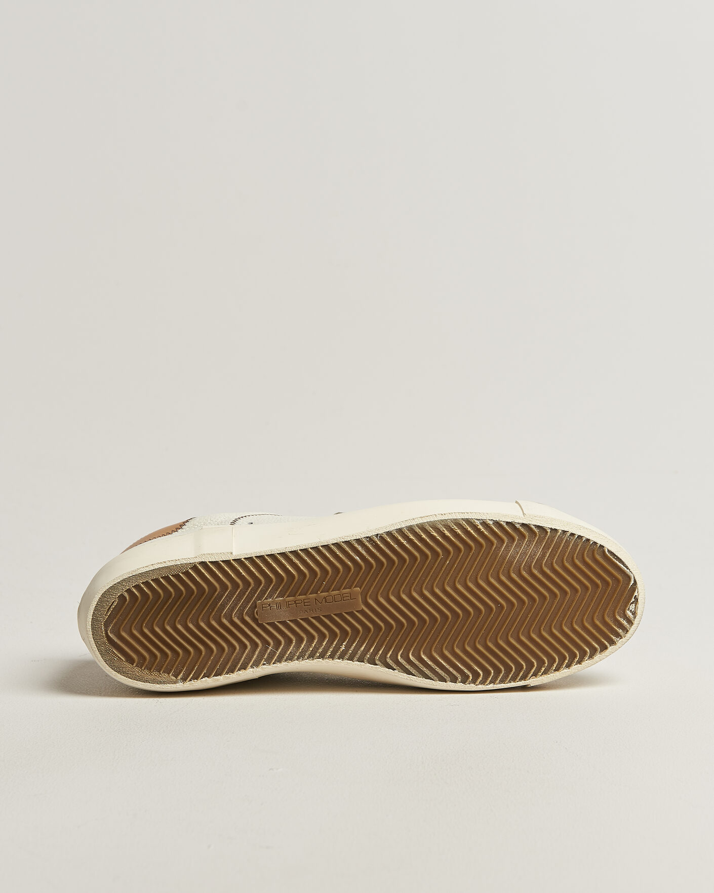 Homme | Baskets | Philippe Model | PRSX Low Top Canvas Mix Sneaker White/Beige