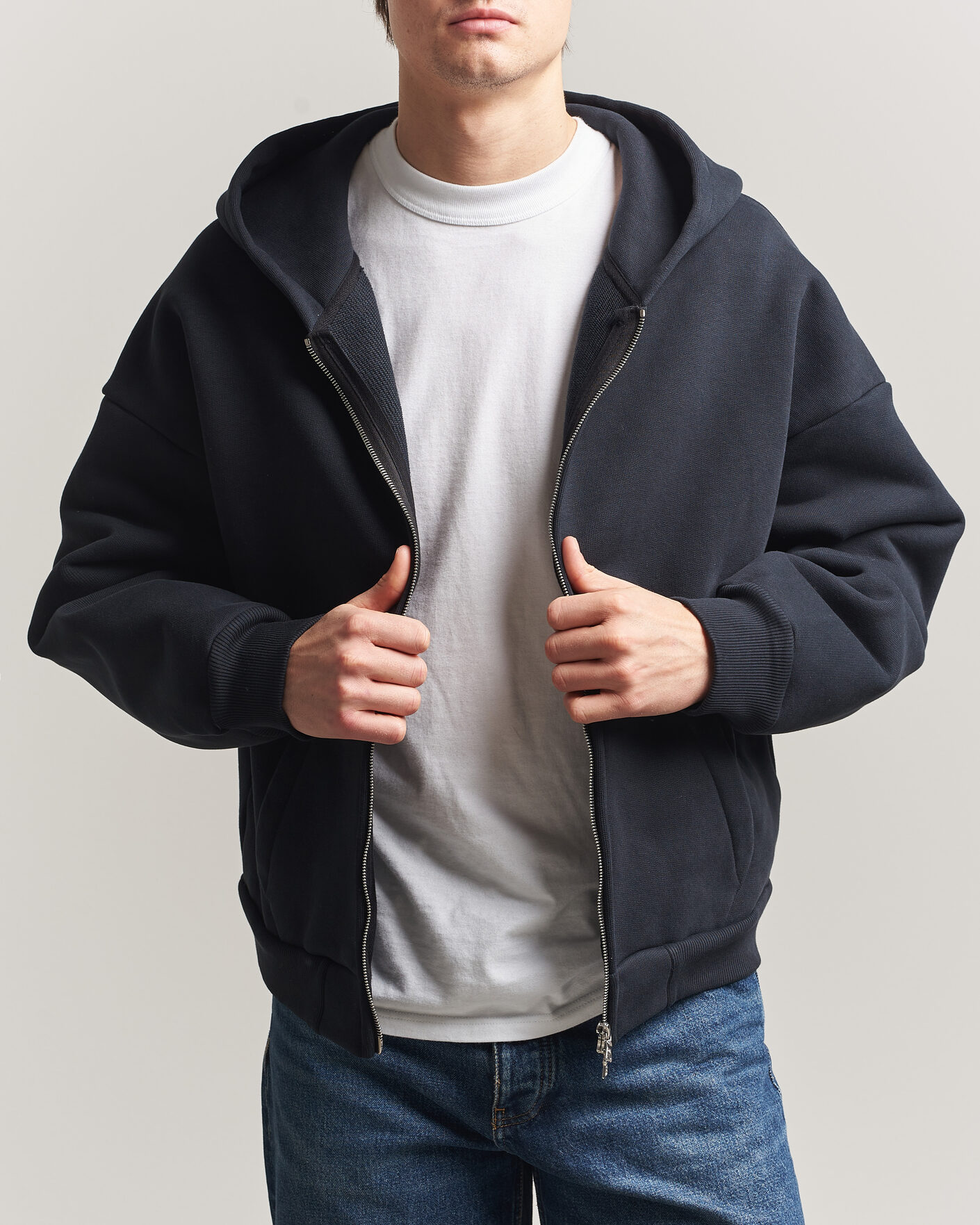 Homme | Pulls Et Tricots | Sunflower | Hooded Sweat Jacket Black