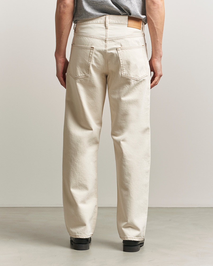 Heren | Jeans | Sunflower | Loose Jeans Ecru Contrast