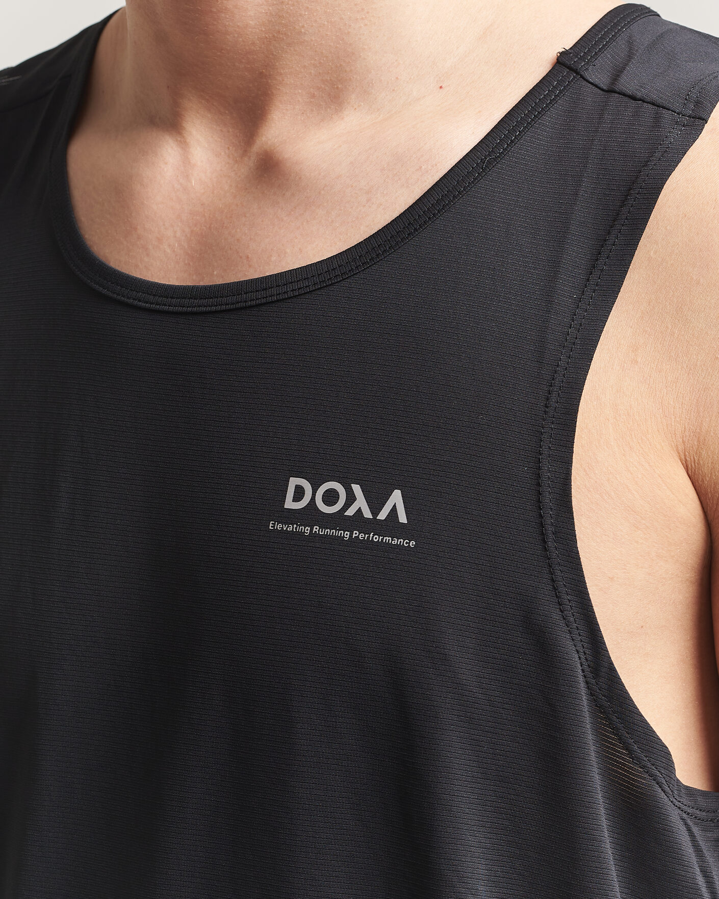 Heren | T-shirts | DOXA | Rerun Singlet Black
