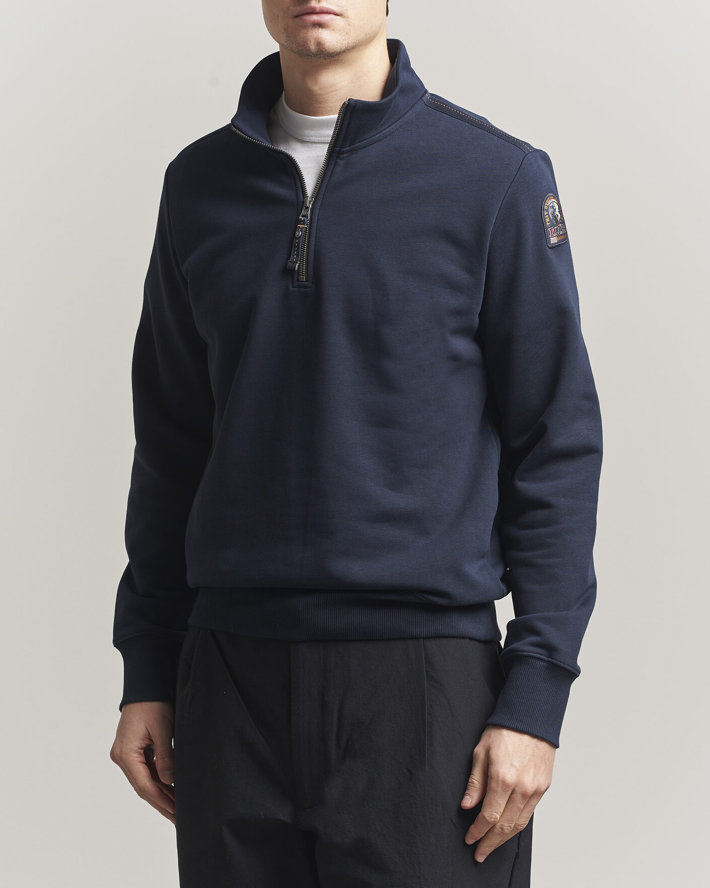Heren | Truien | Parajumpers | Broad Peak Super Easy Half Zip Navy