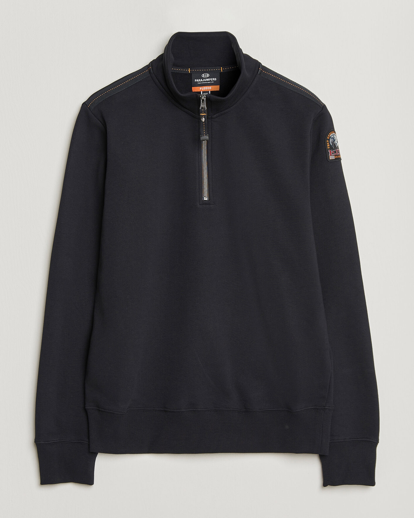 Homme | Pulls Et Tricots | Parajumpers | Broad Peak Super Easy Half Zip Black