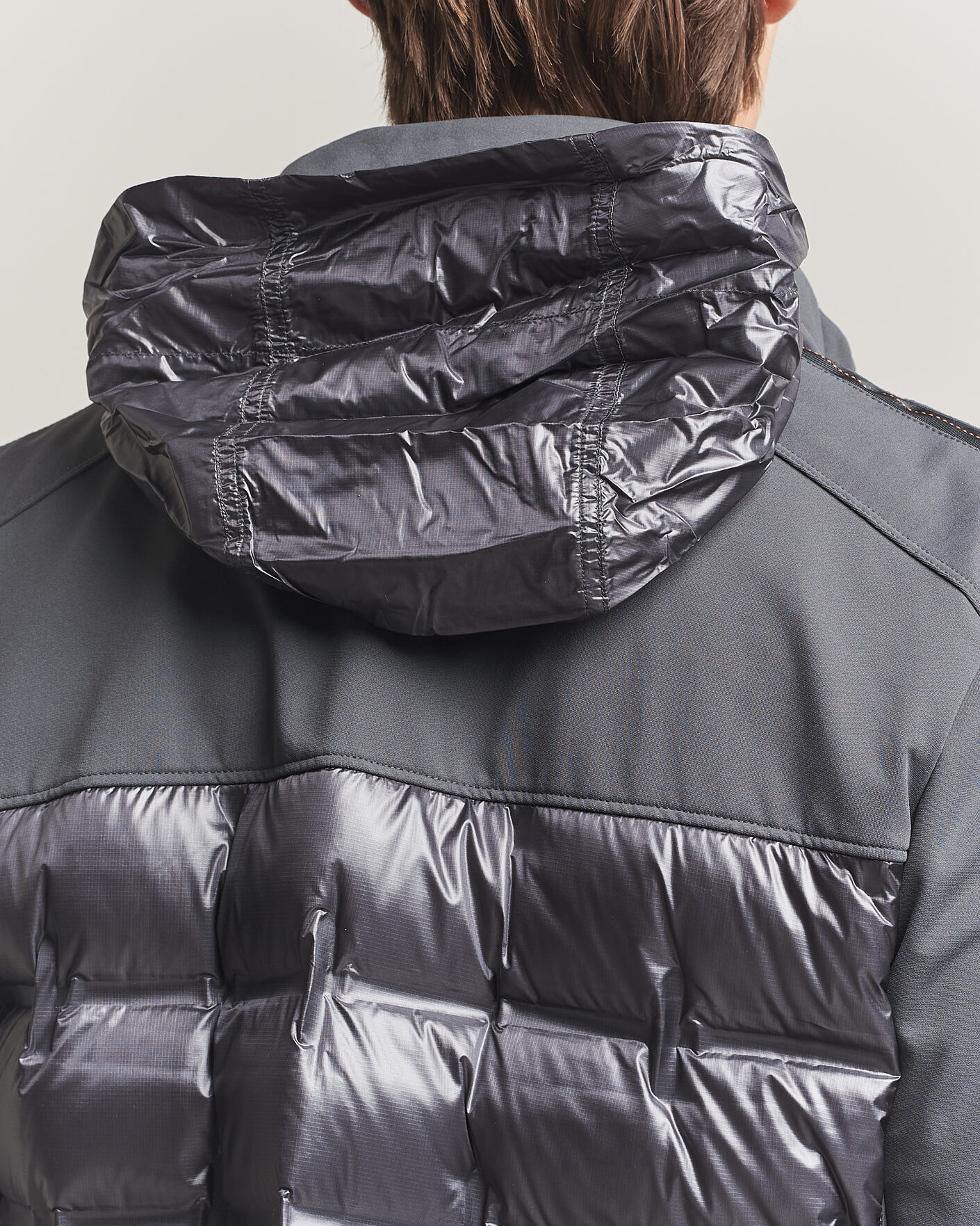 Heren | Jassen | Parajumpers | Matty Techno Hybrid Jacket Gargoyle