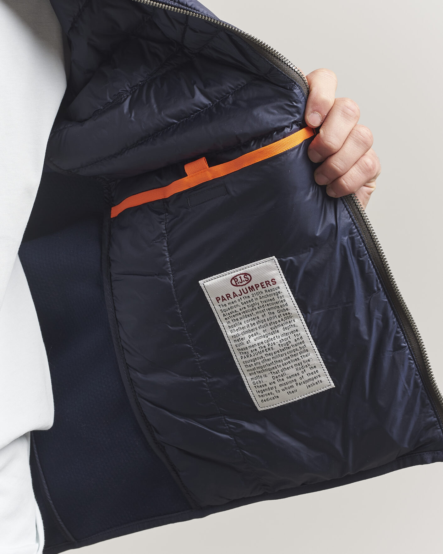 Homme | Manteaux Et Vestes | Parajumpers | Jayden Mesh Hybrid Jacket Navy