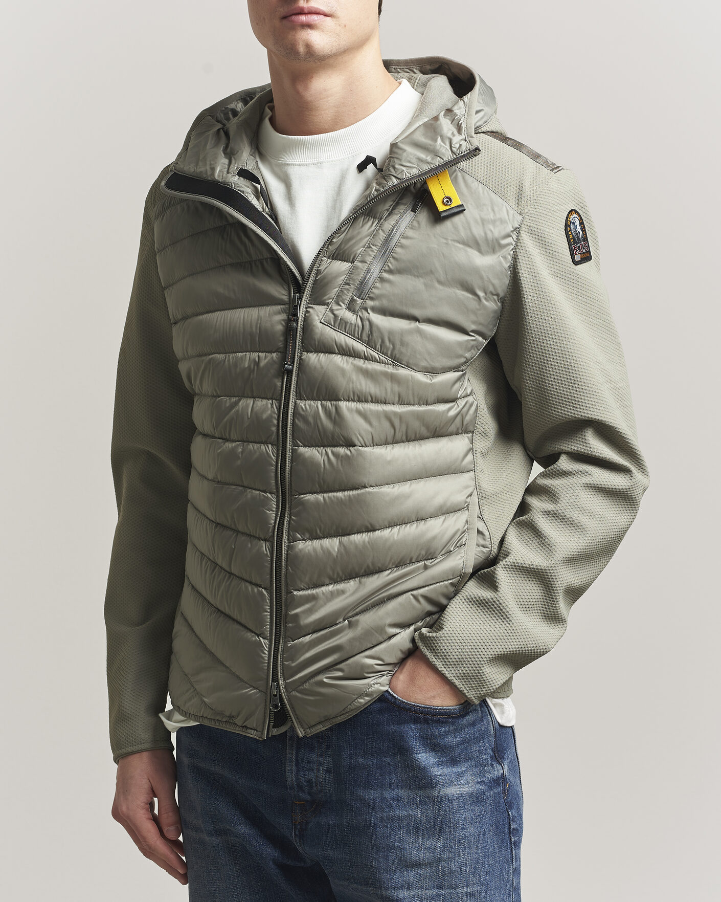 Homme | Manteaux Et Vestes | Parajumpers | Nolan Mesh Hooded Hybrid Nowhere