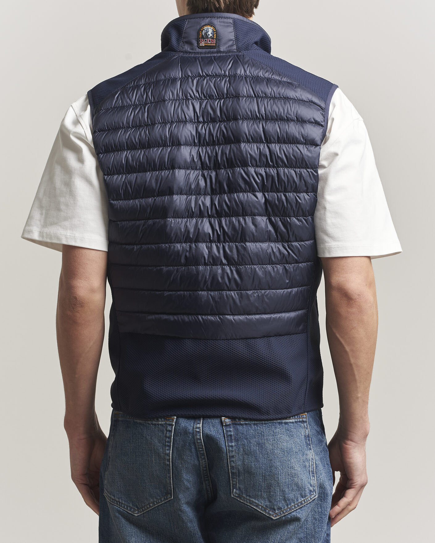 Heren | Gilets | Parajumpers | Zavier Hybrid Vest Navy