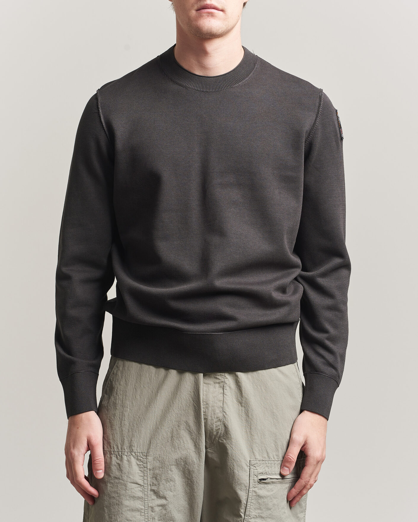 Heren | Truien | Parajumpers | Basic Braw Knitted Sweater Off Black