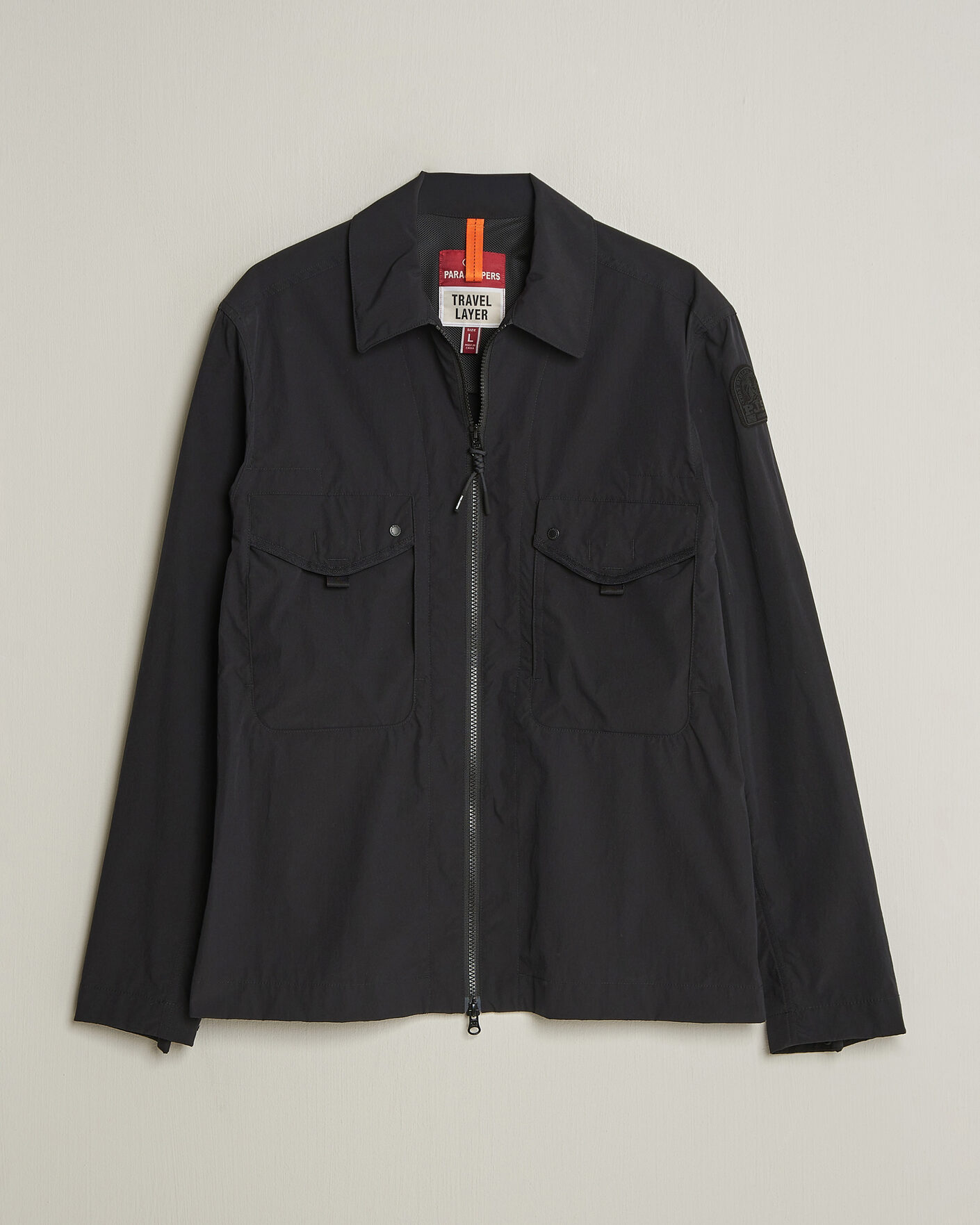 Homme | Manteaux Et Vestes | Parajumpers | Elgin Travel Shirt Jacket Black