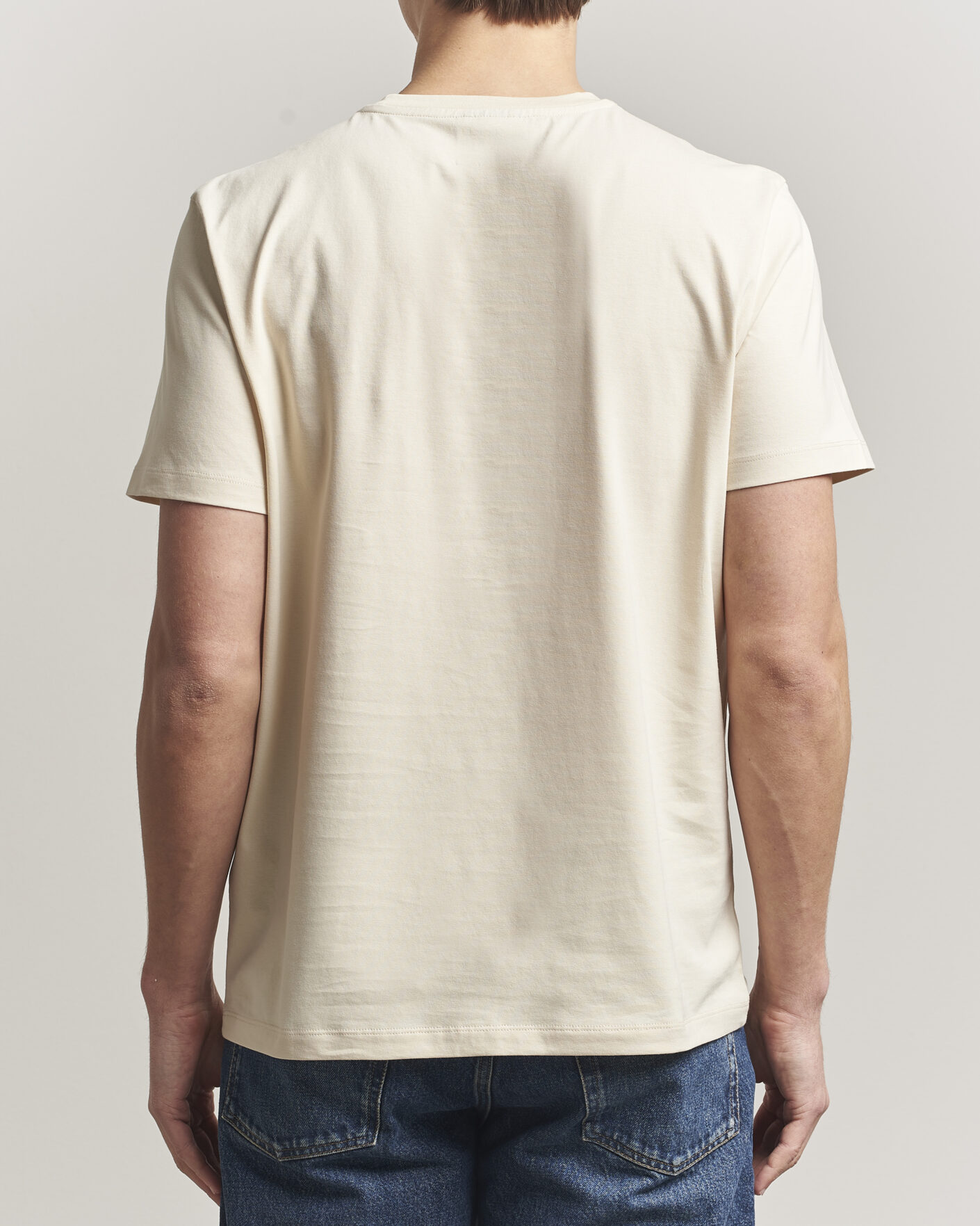 Homme | T-shirts | Parajumpers | Patch Crew Neck T-Shirt Bone