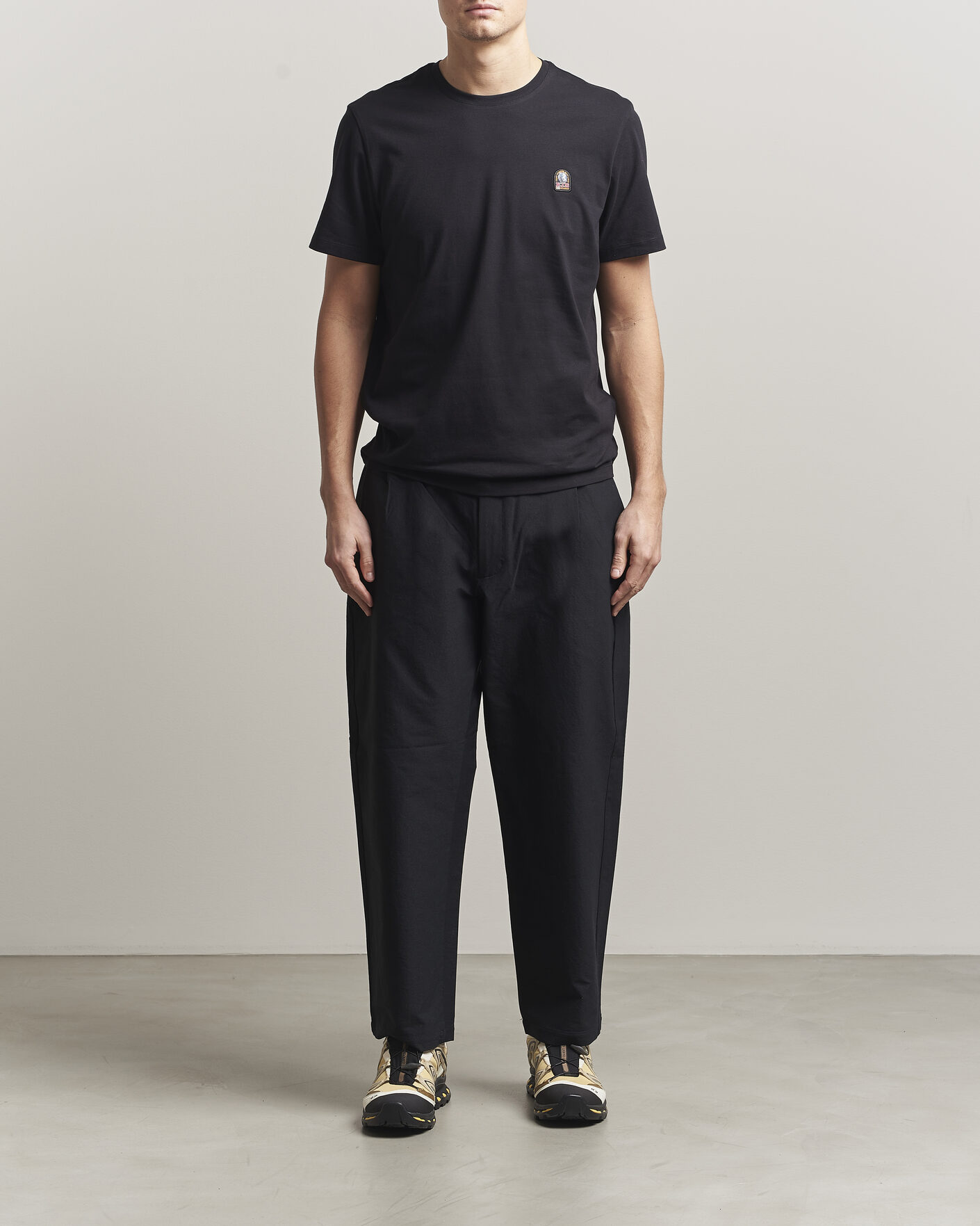 Heren | T-shirts | Parajumpers | Patch Crew Neck T-Shirt Black