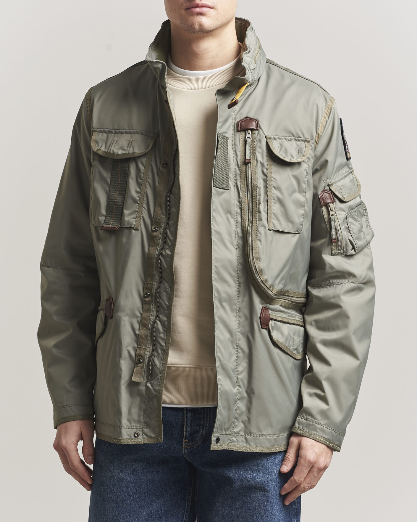 Heren | Jassen | Parajumpers | Morgan Spring Masterpiece Jacket Ashen Sage