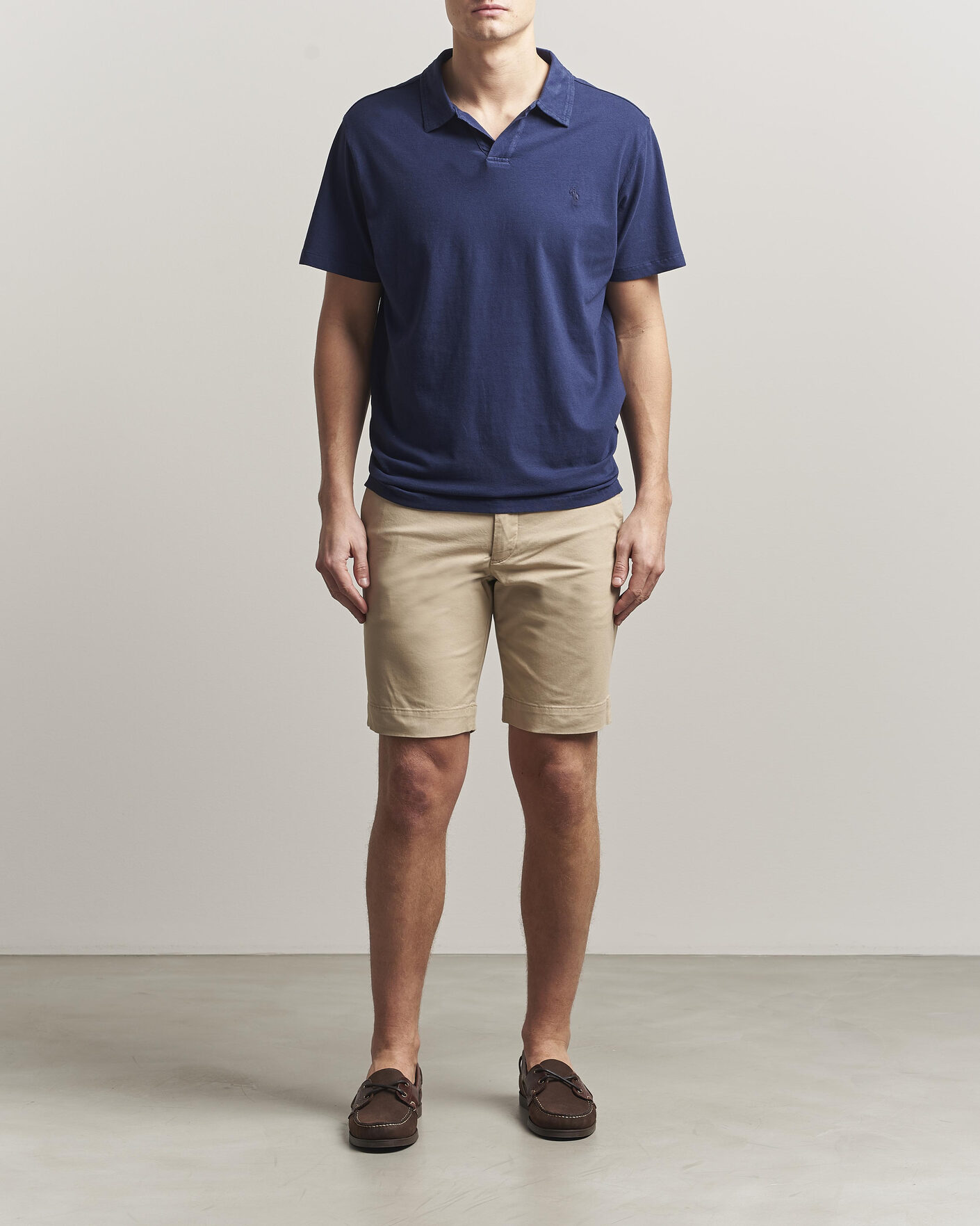Heren | Polo's | Polo Ralph Lauren | Knitted Polo Newport Navy