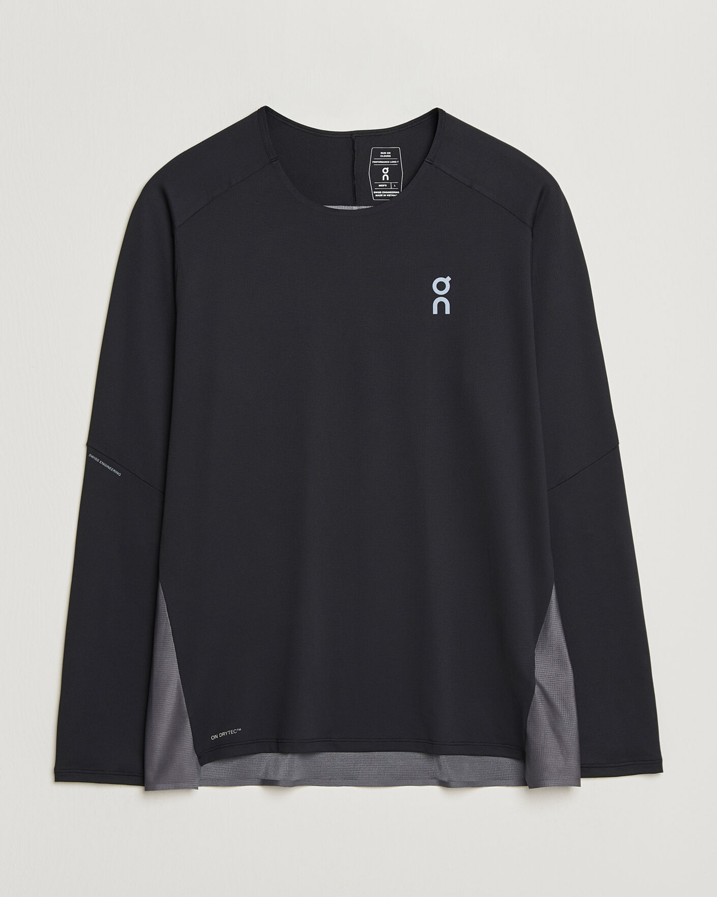 Heren | Truien | On | Performance Long Sleeve T-Shirt Black