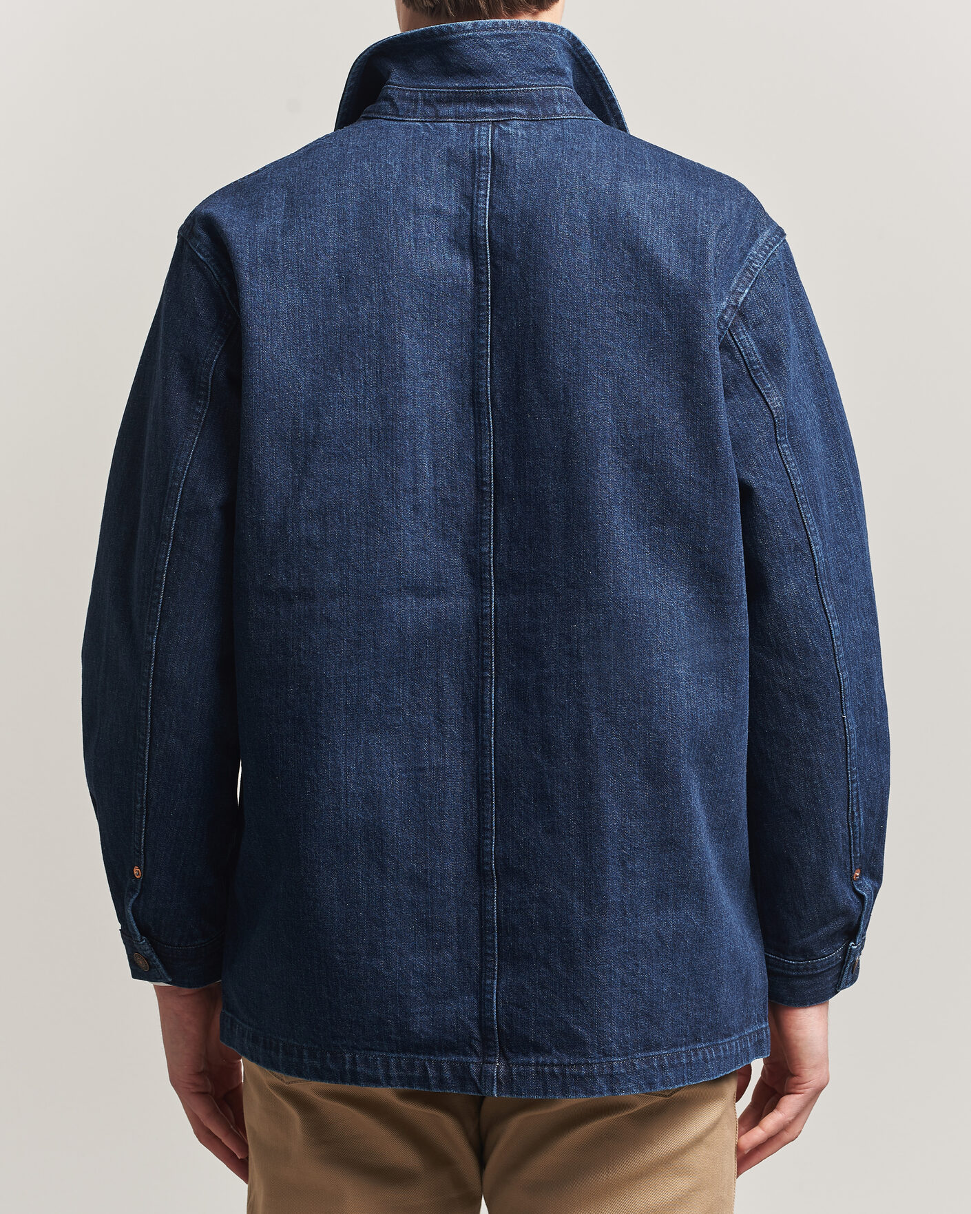Homme | Manteaux Et Vestes | Kamakura Shirts | French Work Jacket Dark Denim