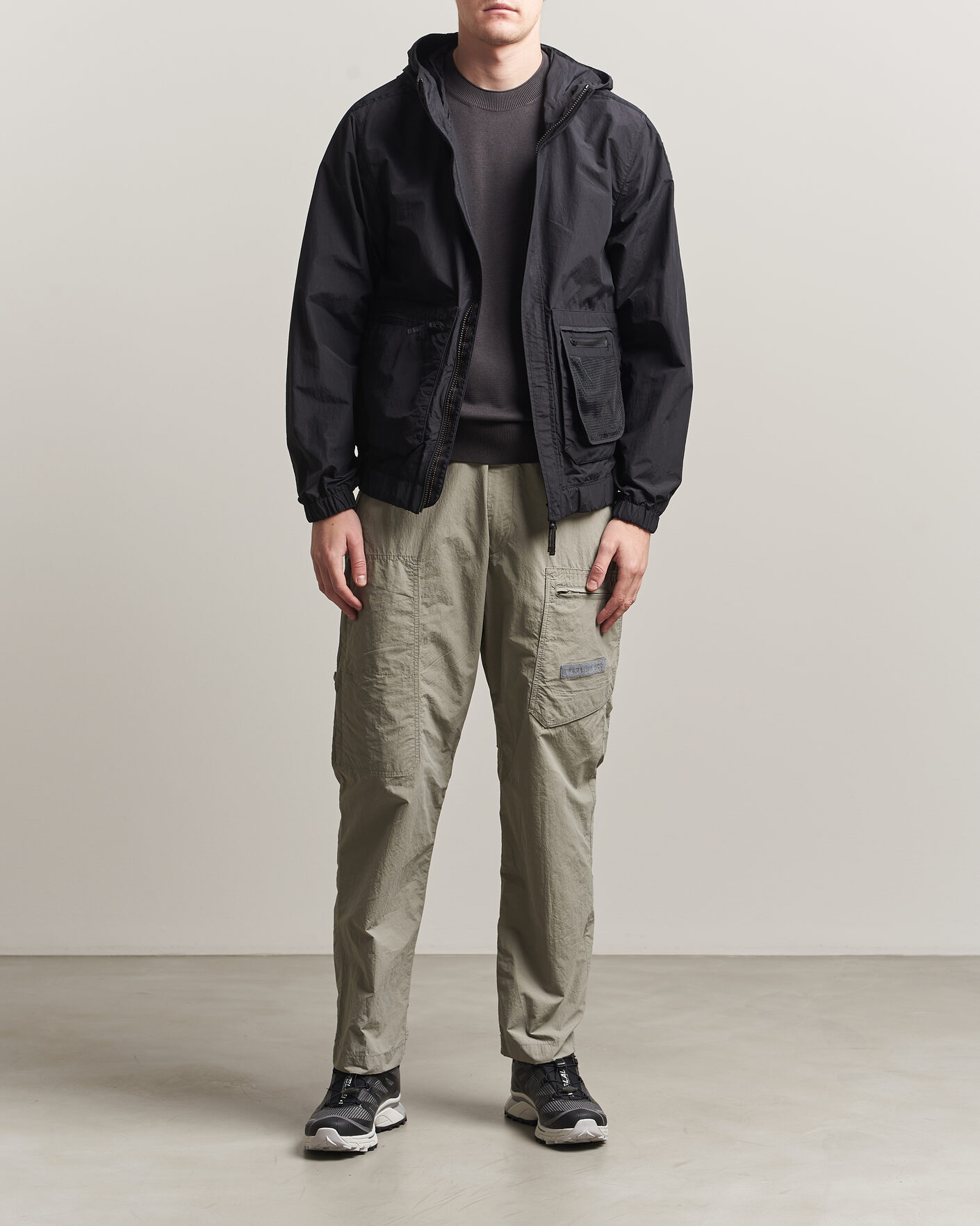 Heren | Broeken | Parajumpers | Lovel Smash Peached Nylon Pants Nowhere