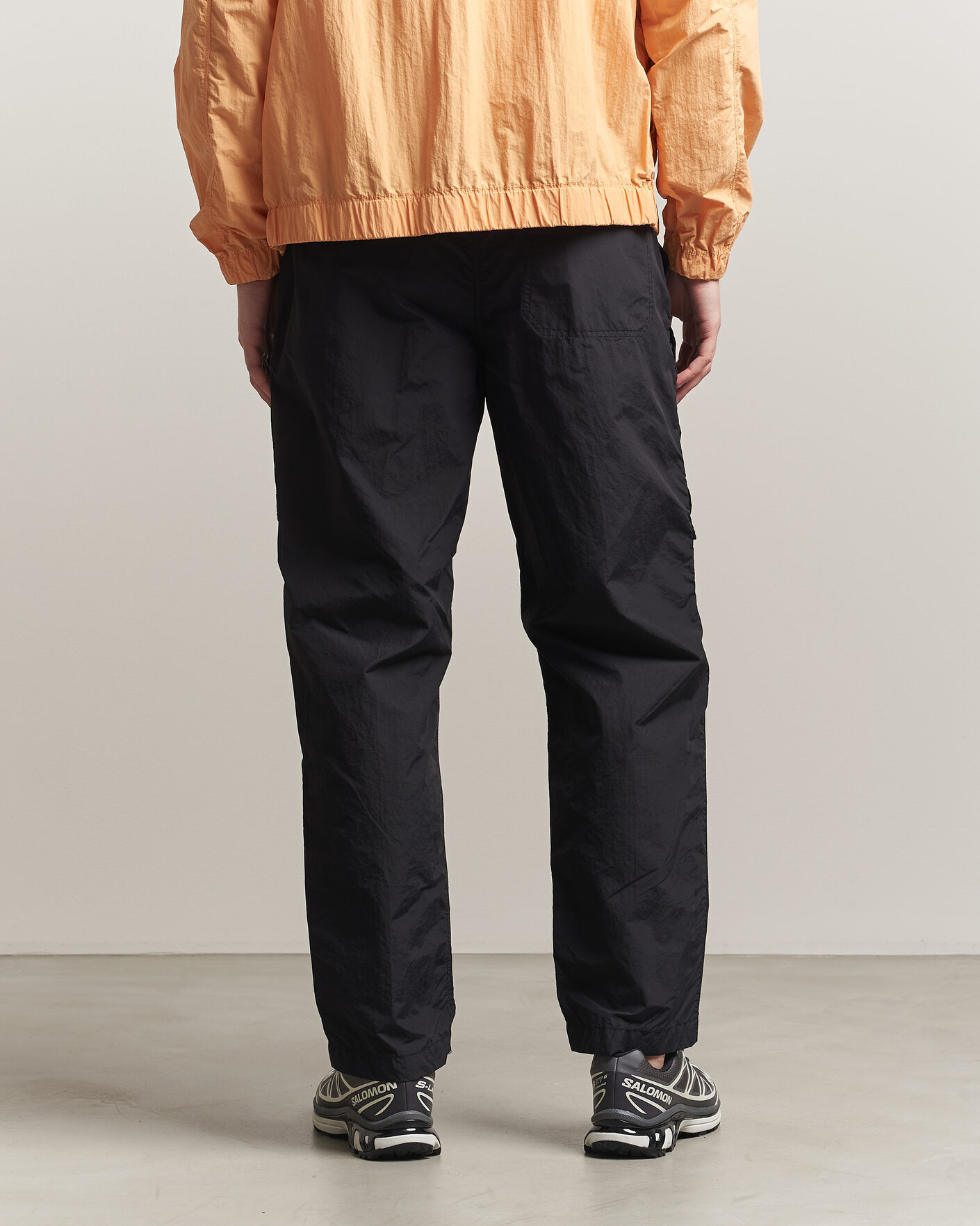 Heren | Broeken | Parajumpers | Lovel Smash Peached Nylon Pants Black