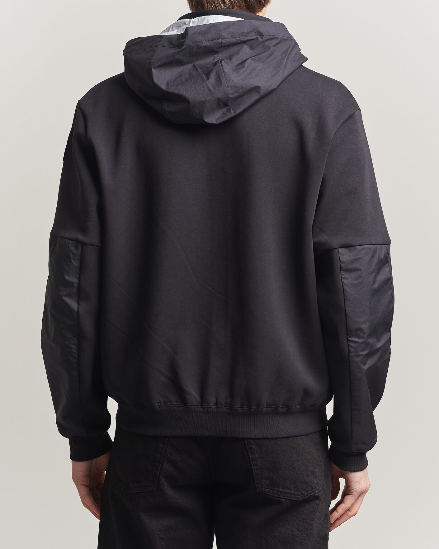 Heren | Jassen | Parajumpers | Kouga Evo Fleece Hooded Hybrid Jacket Black