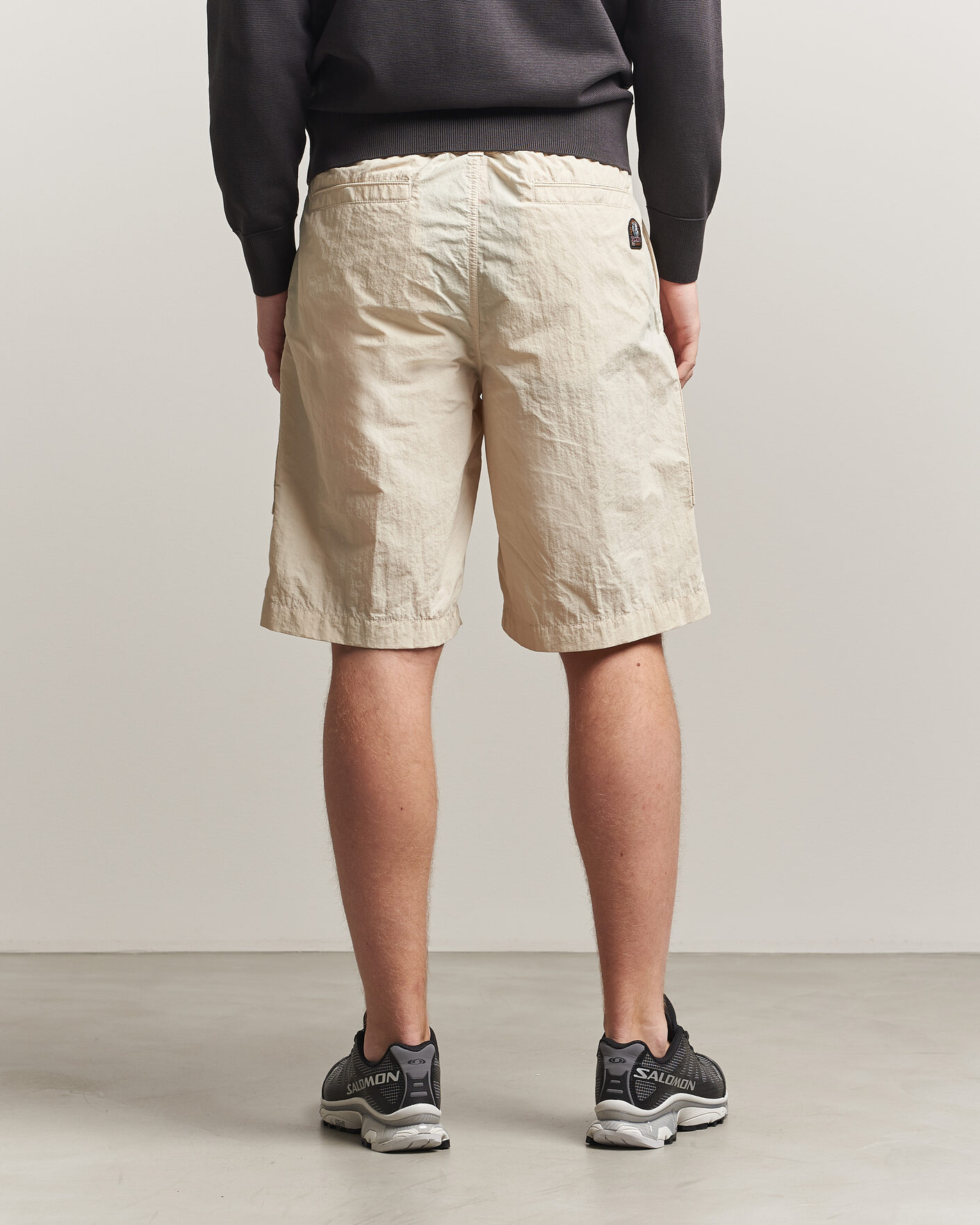 Heren | Korte broek | Parajumpers | Lex Smash Peached Nylon Shorts Bone