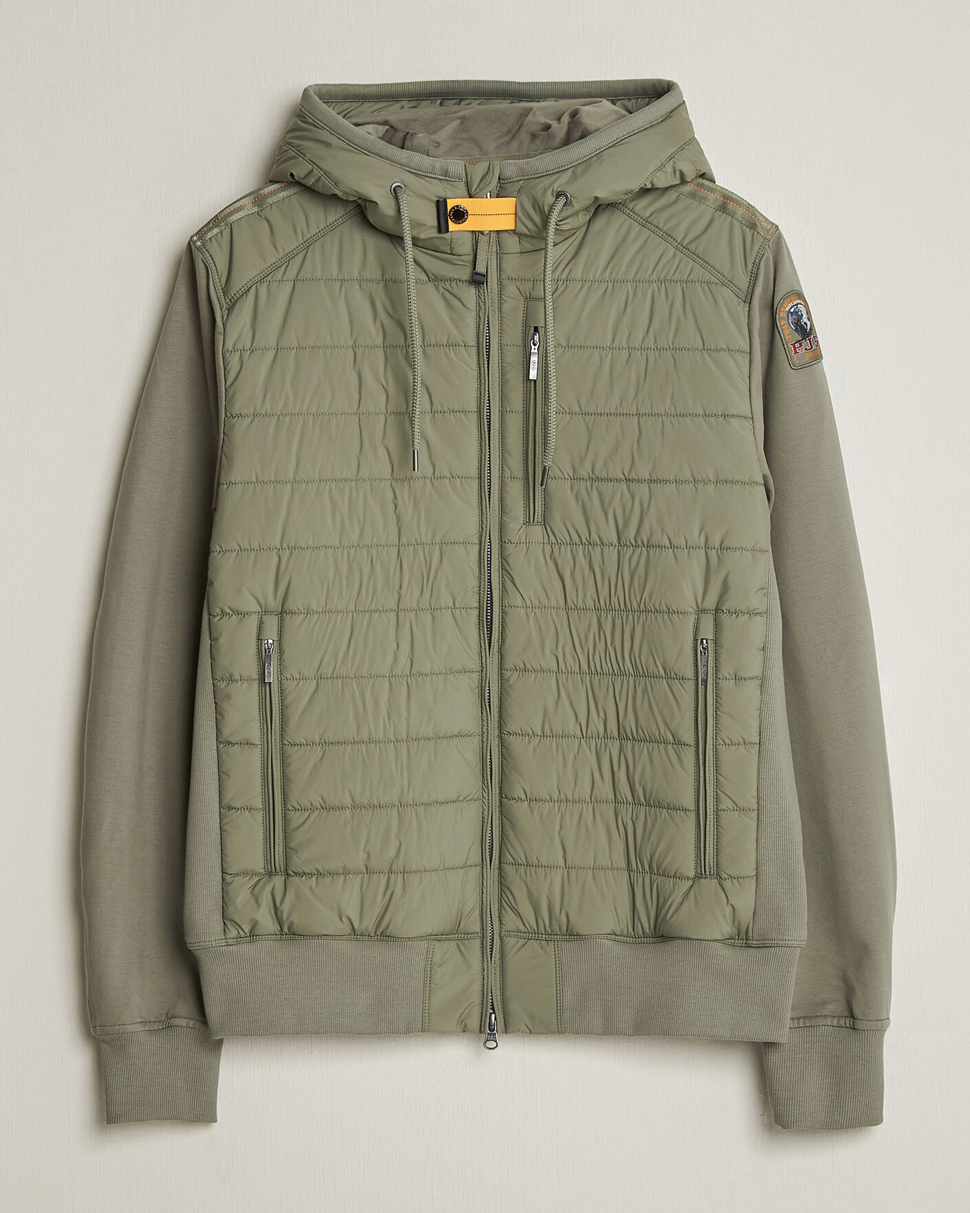 Heren | Jassen | Parajumpers | Ivor Hybrid Hooded Jacket Ashen Sage