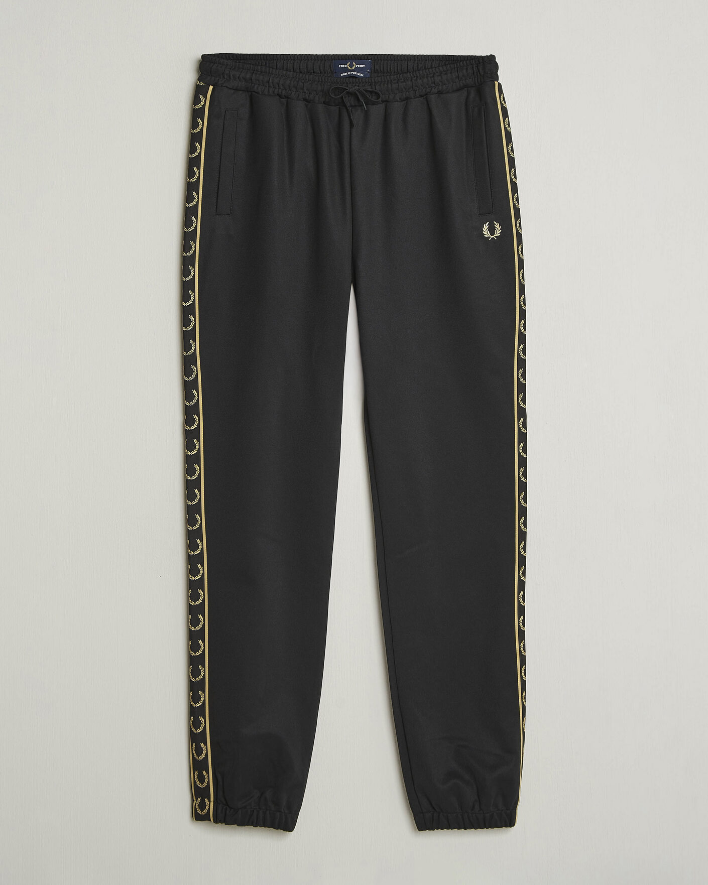 Homme | Pantalons | Fred Perry | Taped Track Pants Black
