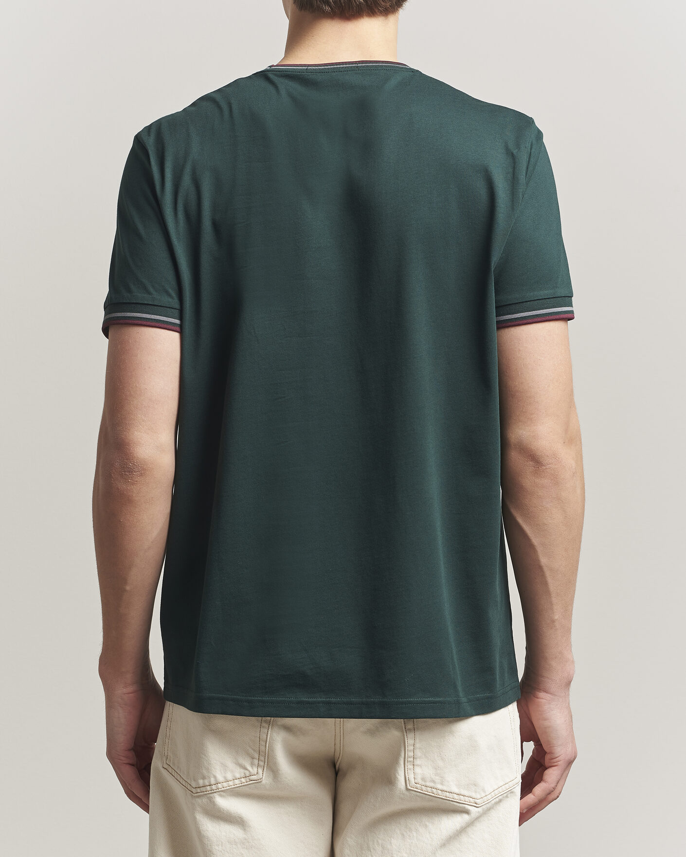 Homme | T-shirts | Fred Perry | Twin Tipped T-Shirt Grassroots Green