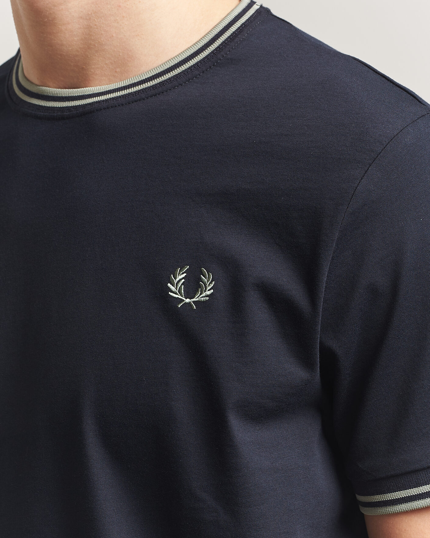 Homme | T-shirts | Fred Perry | Twin Tipped T-Shirt Navy