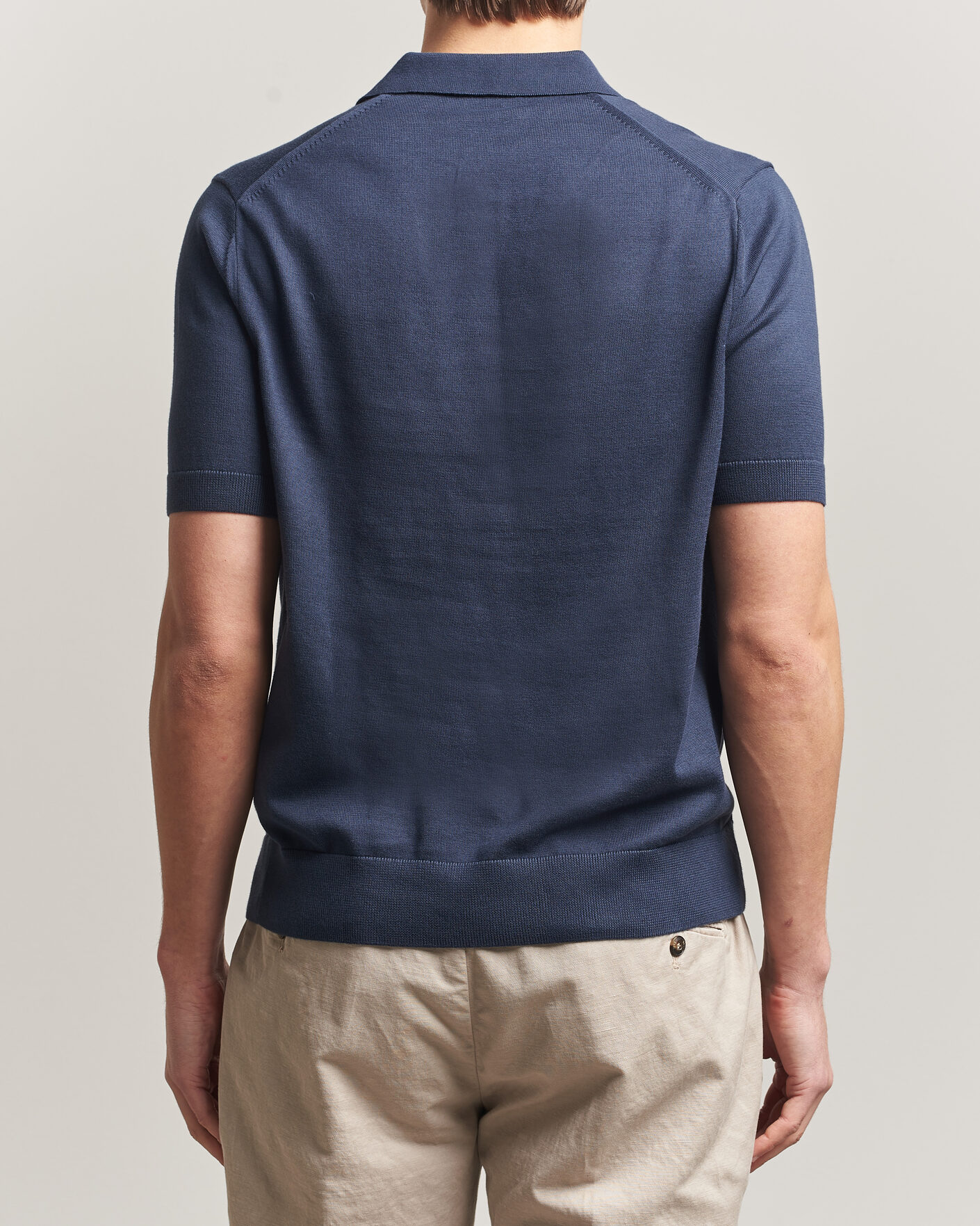 Heren | Polo's | Fred Perry | Cotton Knitted Polo Dark Airforce