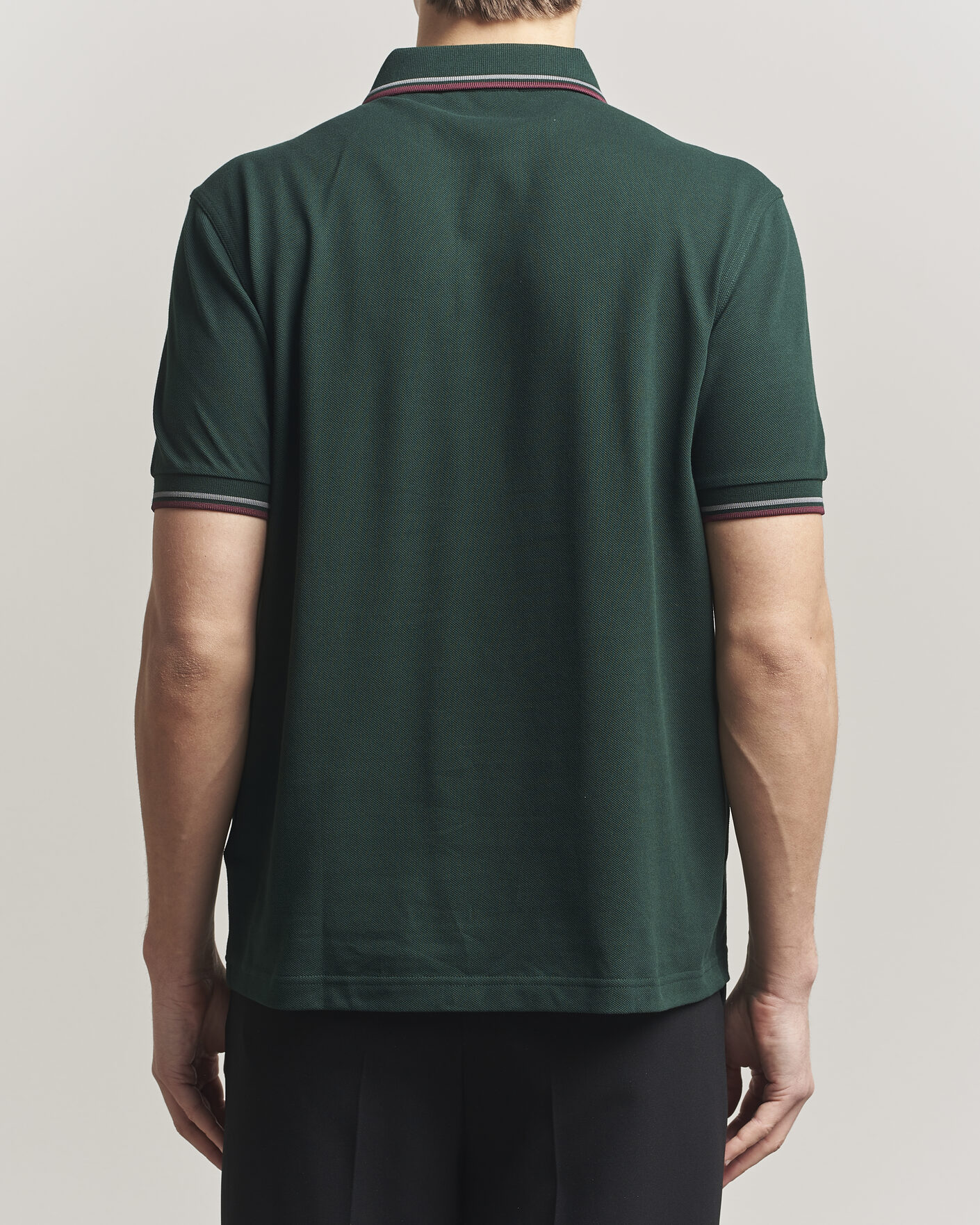 Heren | Polo's | Fred Perry | Twin Tipped Polo Shirt Grassroots Green