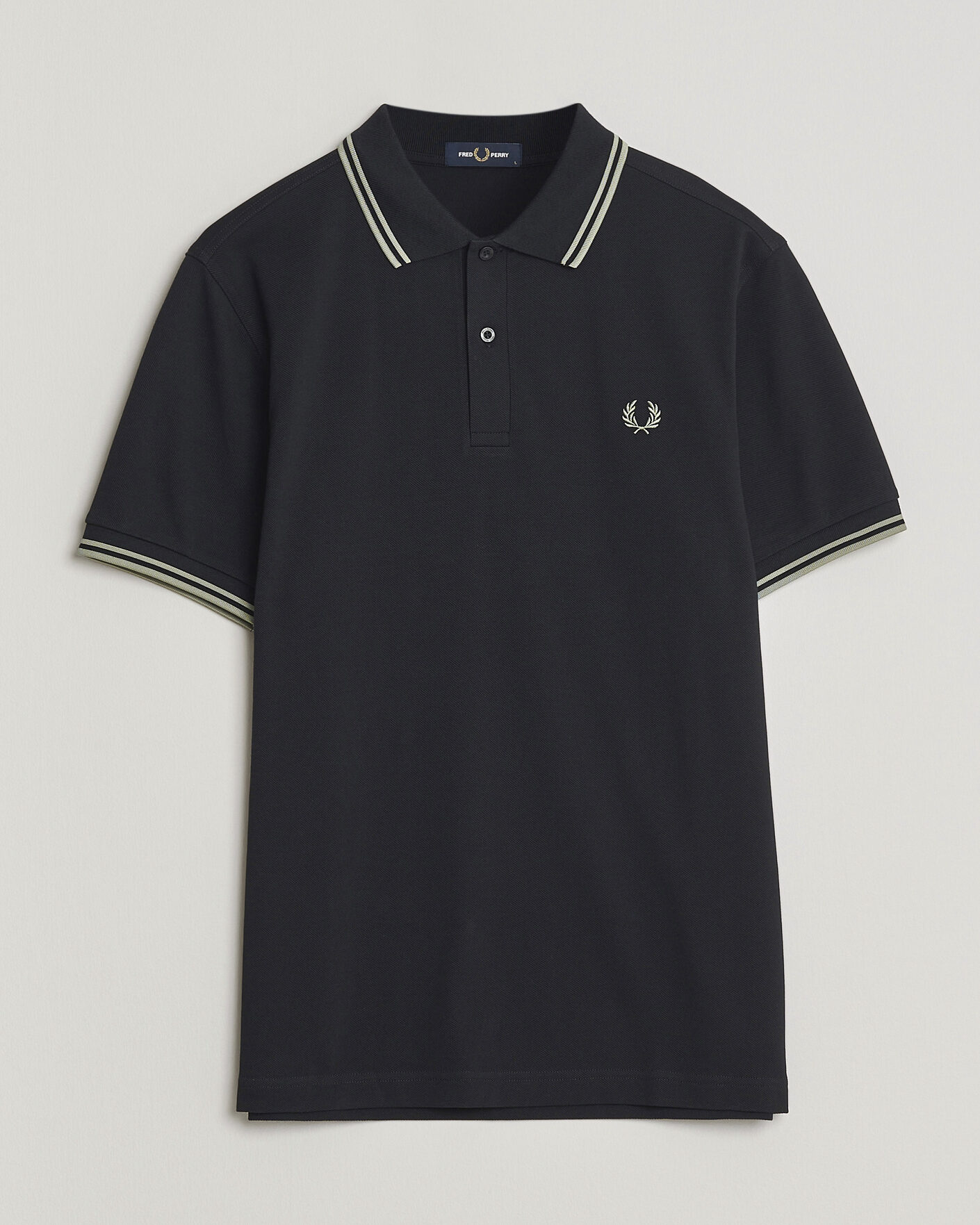 Homme | Polos | Fred Perry | Twin Tipped Polo Shirt Navy