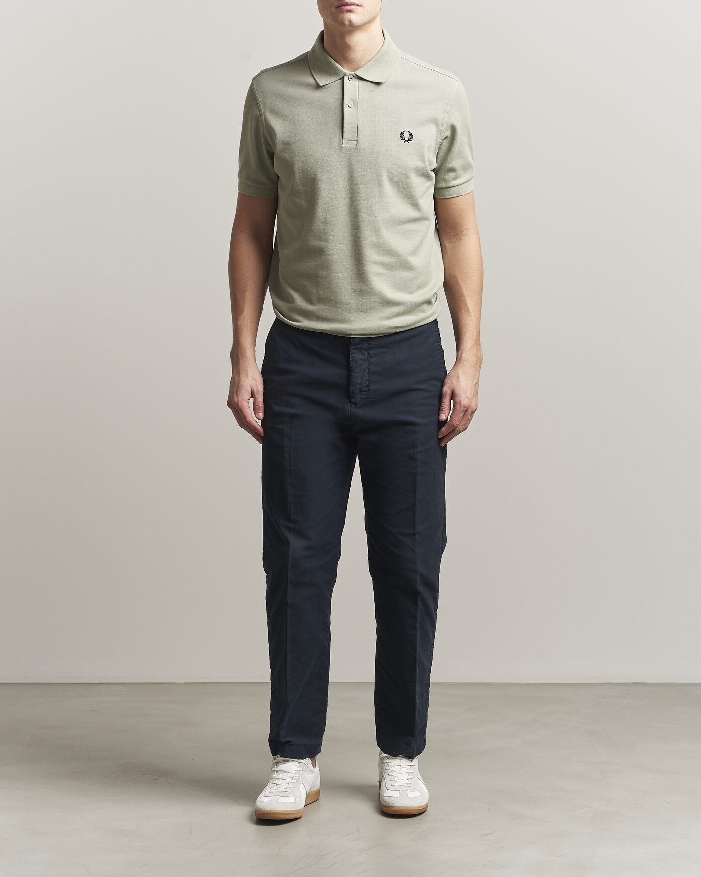 Homme | Polos | Fred Perry | Plain Polo Seagrass Green