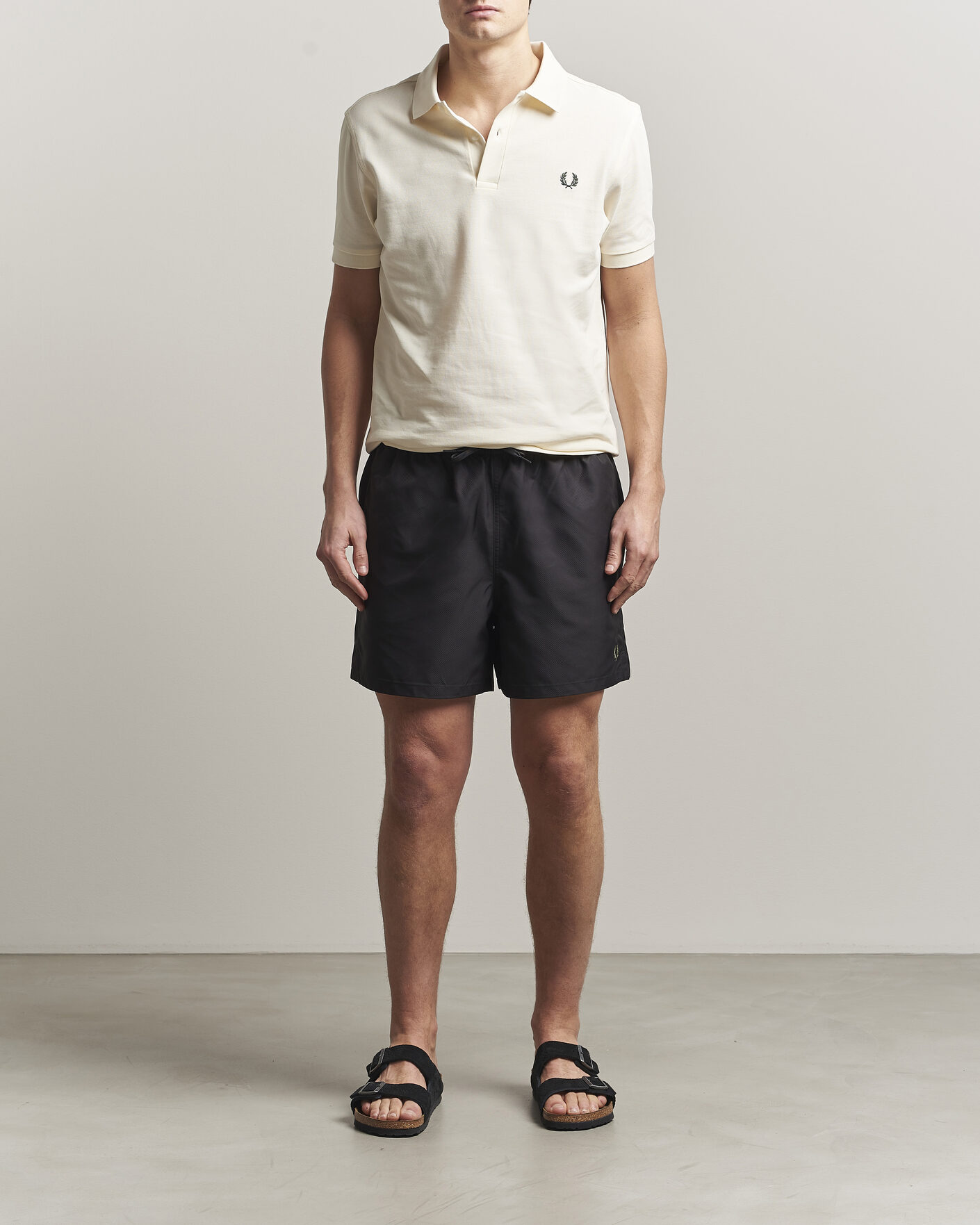 Homme | Maillots De Bain | Fred Perry | Classic Swimshorts Black