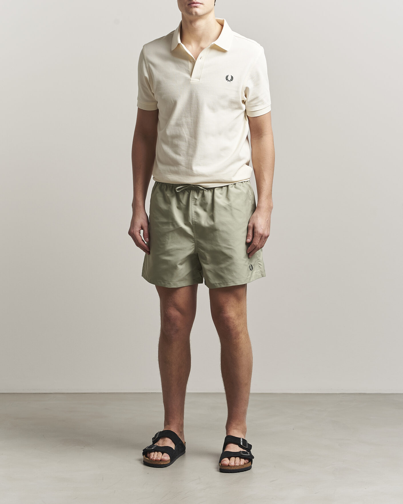 Heren | Zwembroek | Fred Perry | Classic Swimshorts Seagrass Green