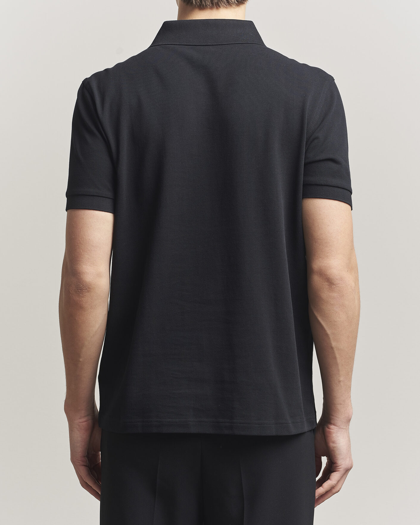 Heren | Polo's | Fred Perry | Tramline Half Zip Polo Black