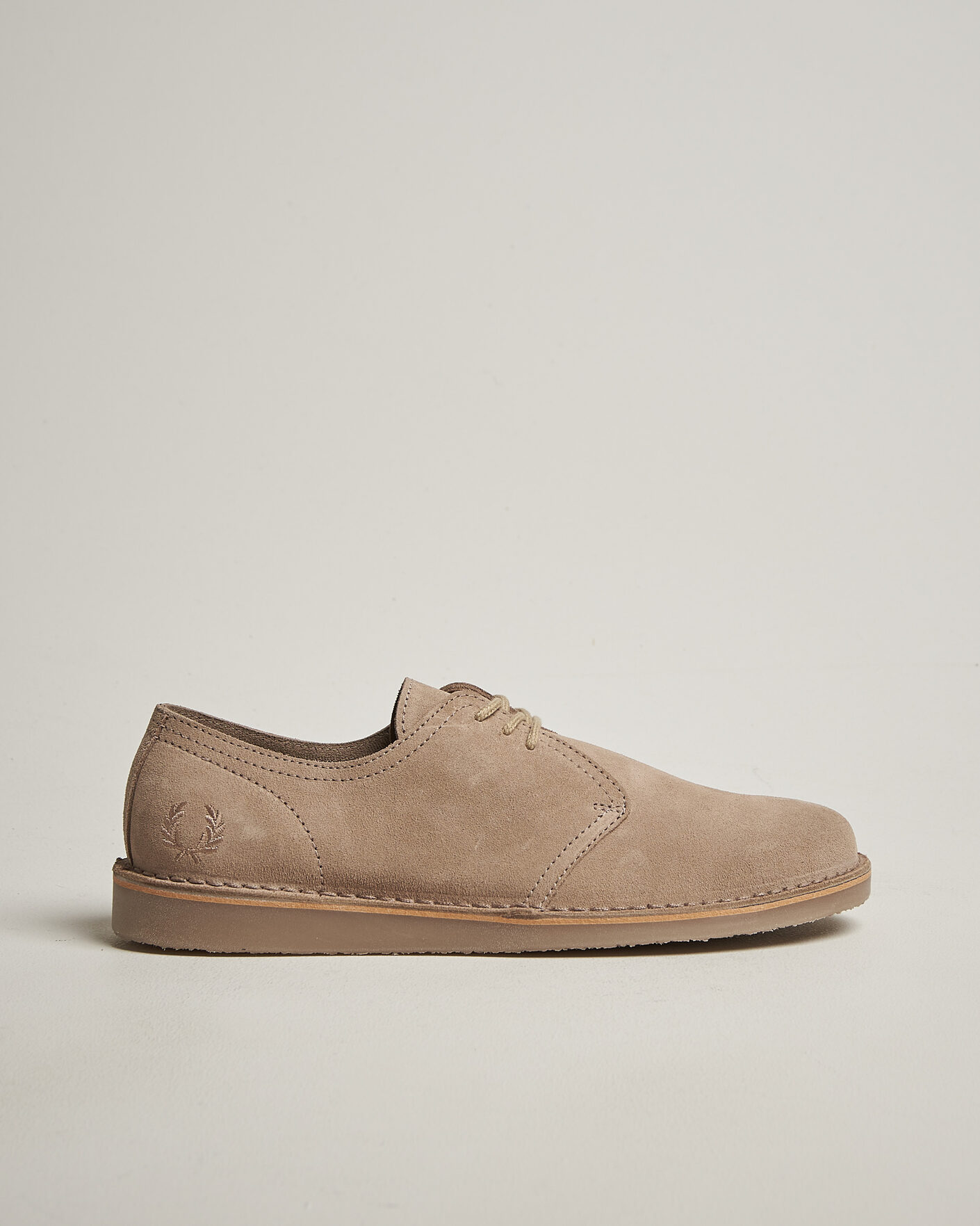 Heren | Derby schoenen | Fred Perry | Linden Suede Derby Driftwood