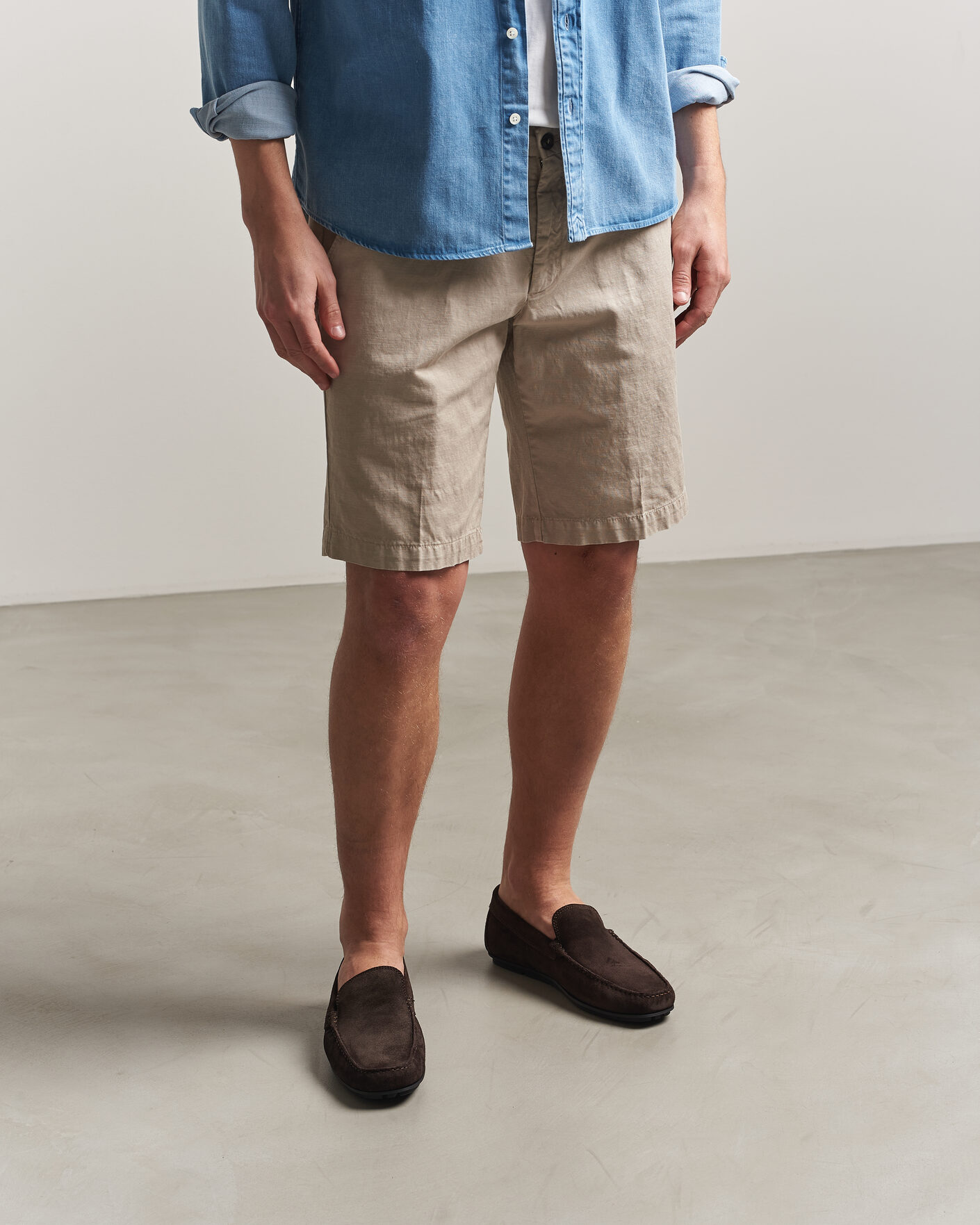 Homme | Mocassins | Gant | Wilmon Suede Car Shoe Dark Brown