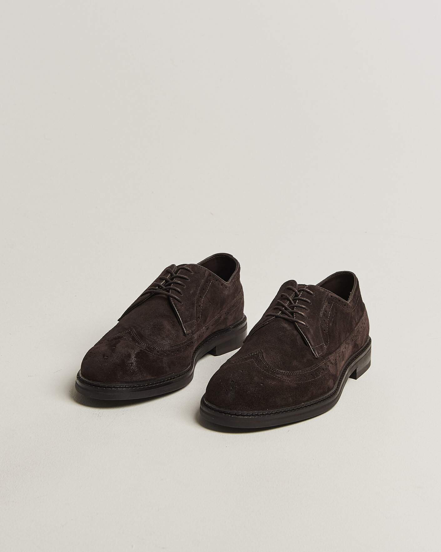 Homme | Richelieus | Gant | Bidford Suede Brouge Dark Brown